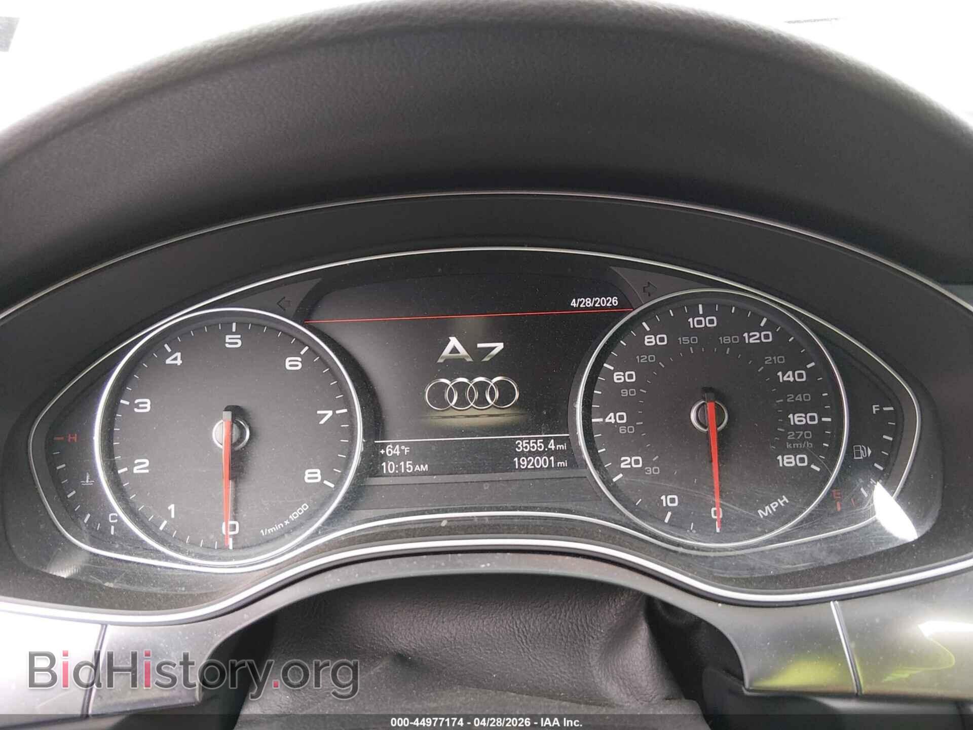 2013 AUDI A7 - VIN: WAUYGAFC9DN064761 - Photo 7