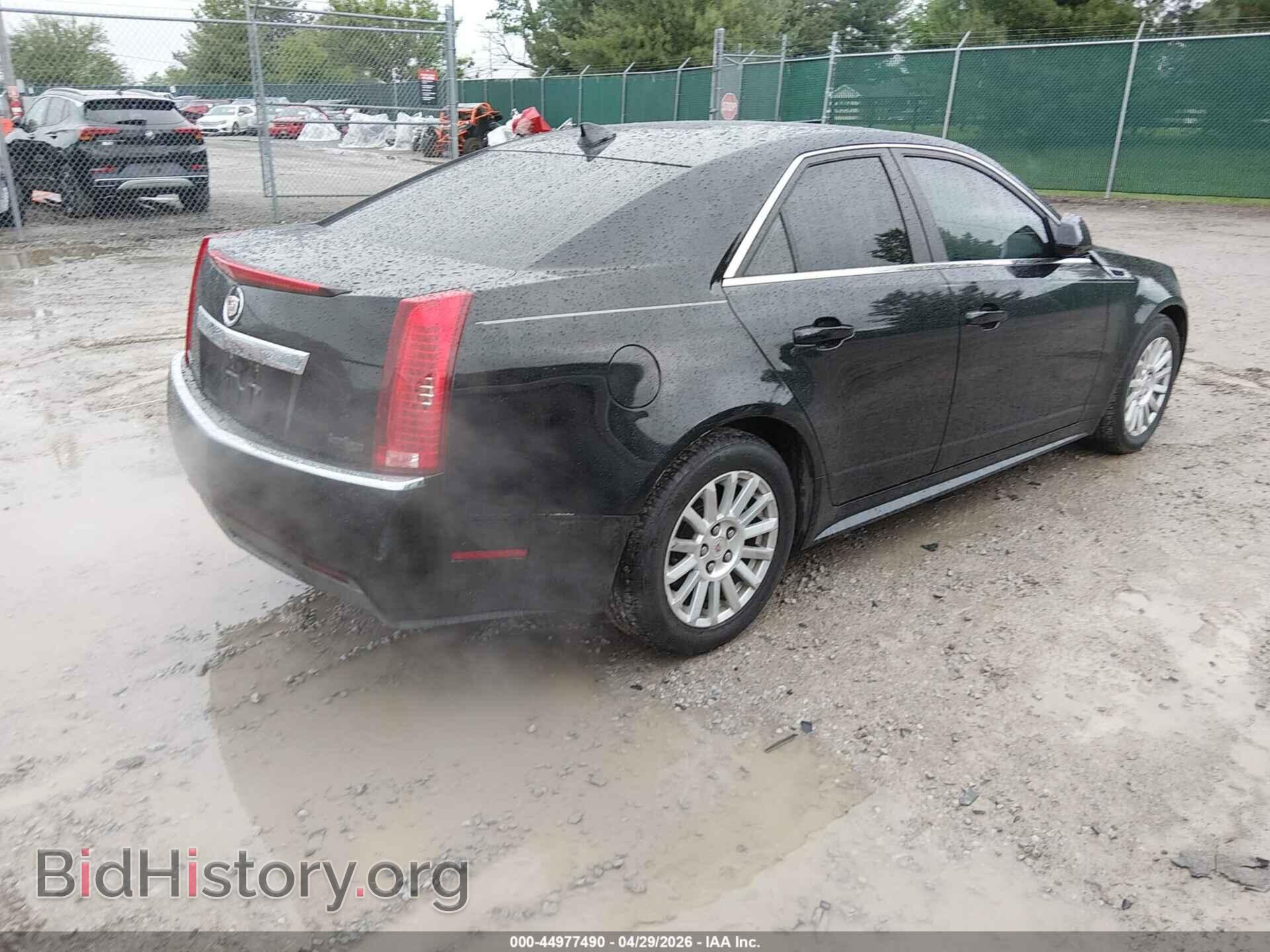 2012 CADILLAC CTS - VIN: 1G6DA5E56C0124202 - Фото 4