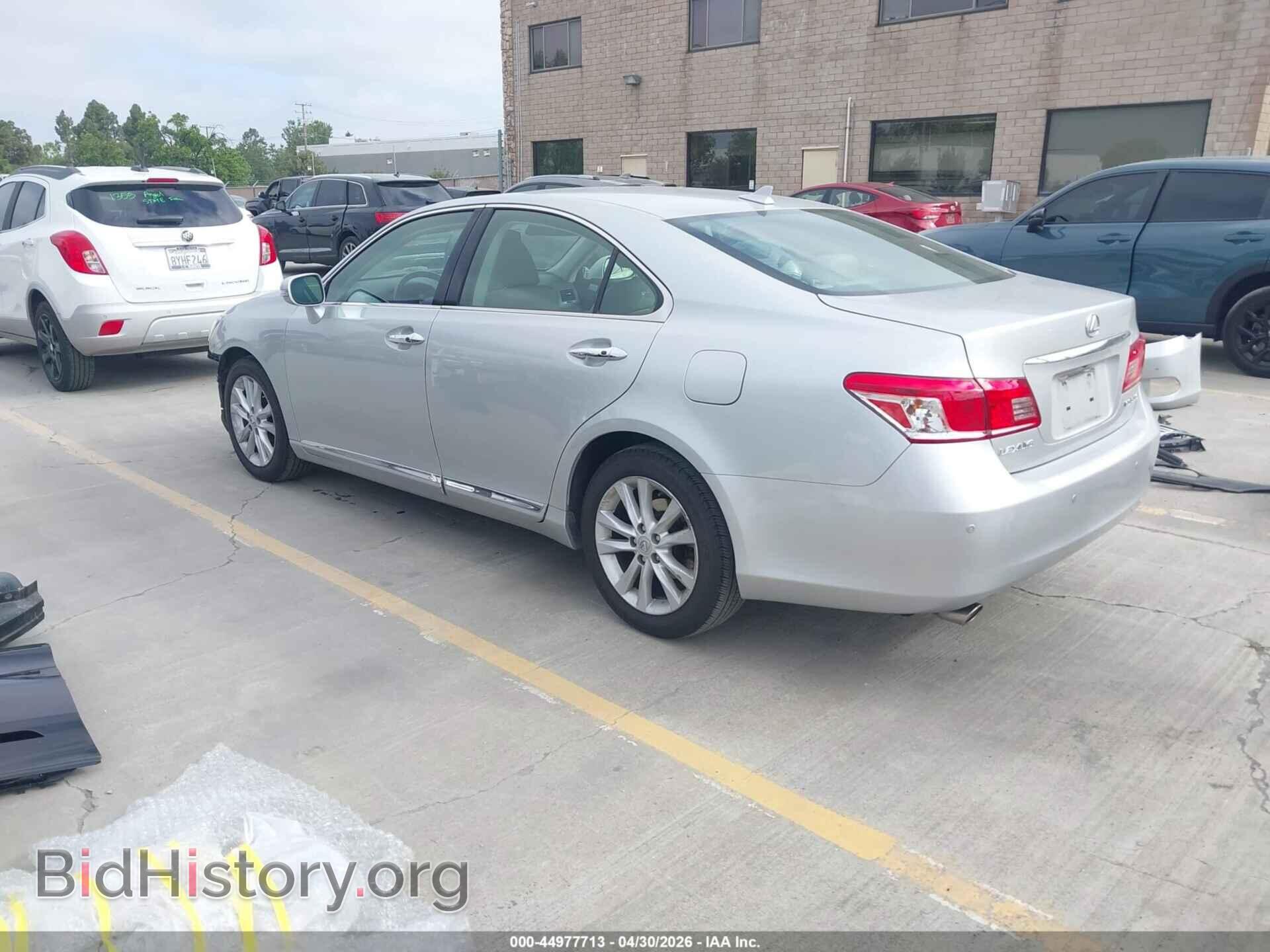 2010 LEXUS ES 350 - VIN: JTHBK1EG9A2356529 - Фото 3