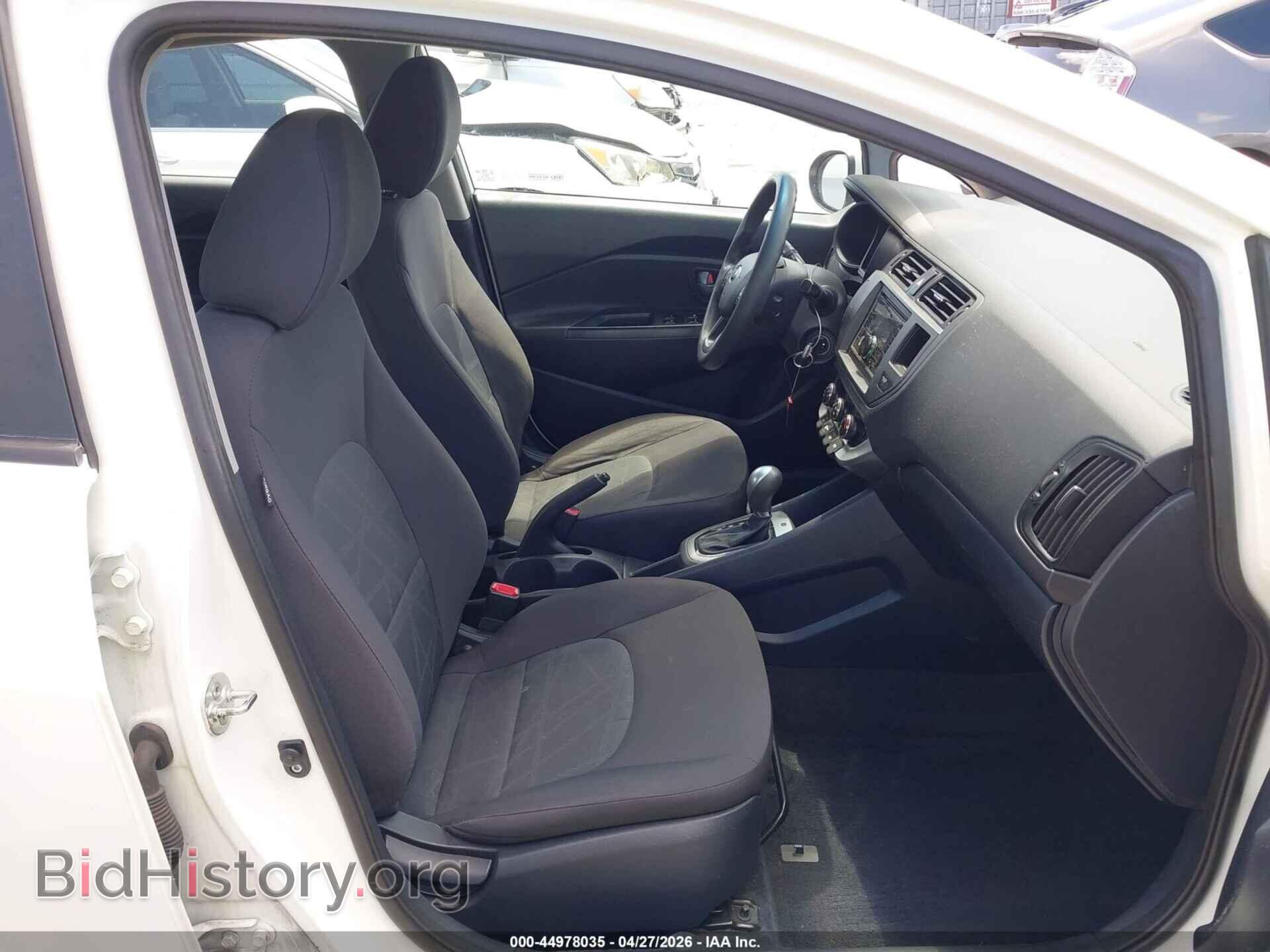 2015 KIA RIO - VIN: KNADM4A35F6506996 - Фото 5
