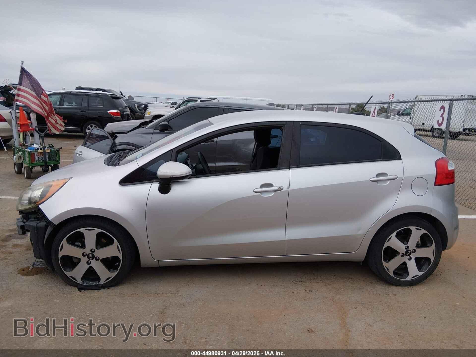 2012 KIA RIO5 - VIN: KNADN5A31C6019261 - Фото 14