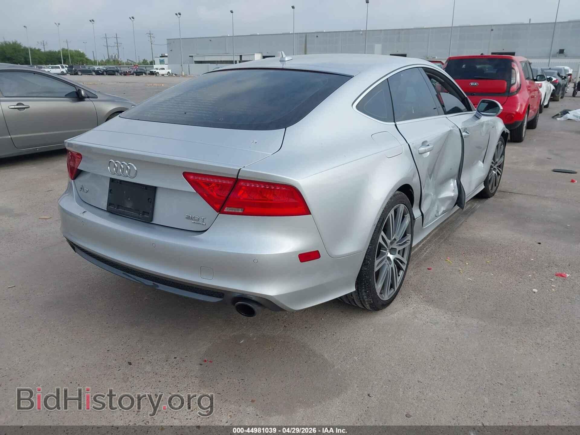2012 AUDI A7 - VIN: WAU3GAFC3CN075909 - Photo 4