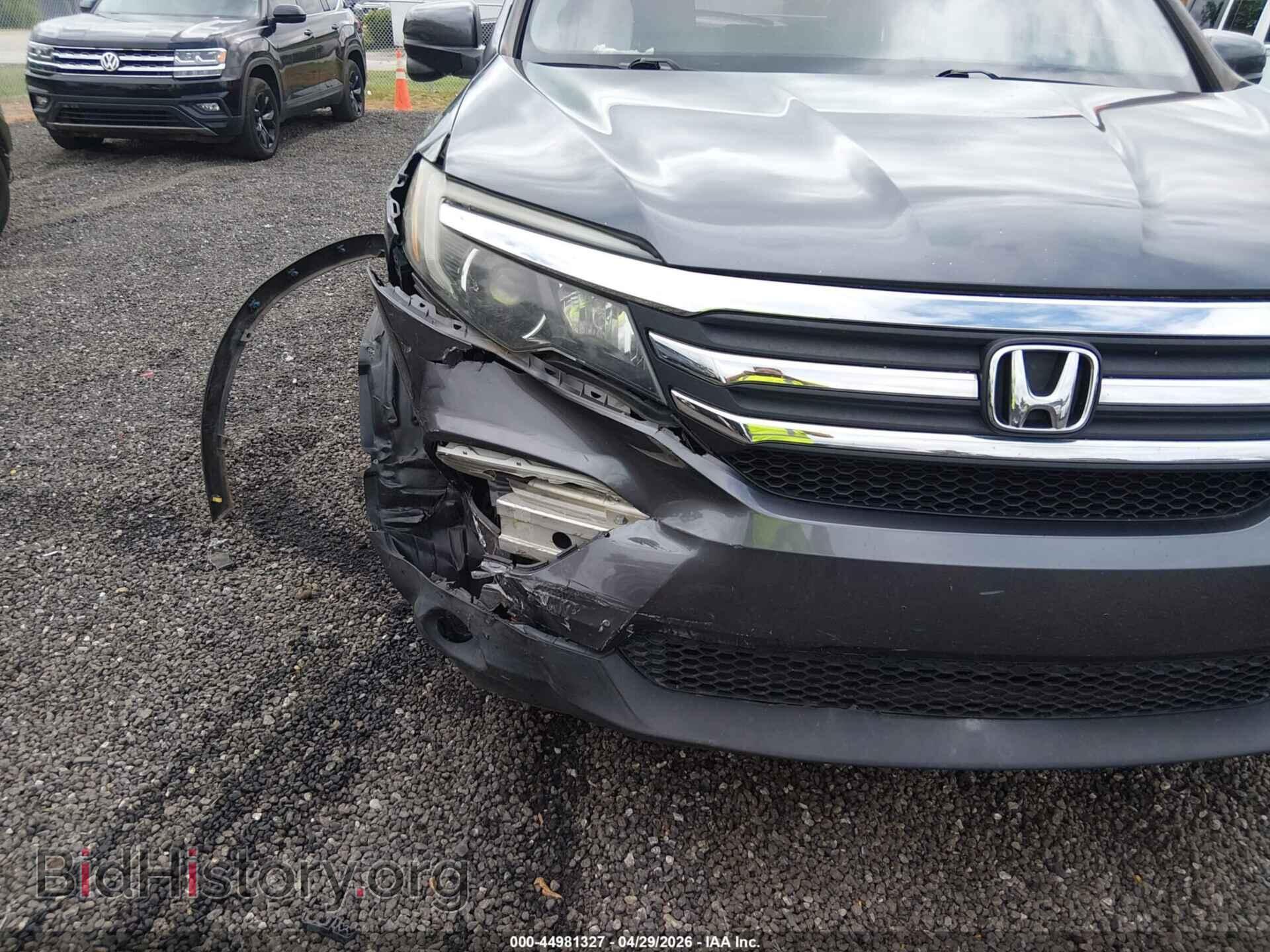 2016 HONDA PILOT - VIN: 5FNYF5H86GB043598 - Фото 6