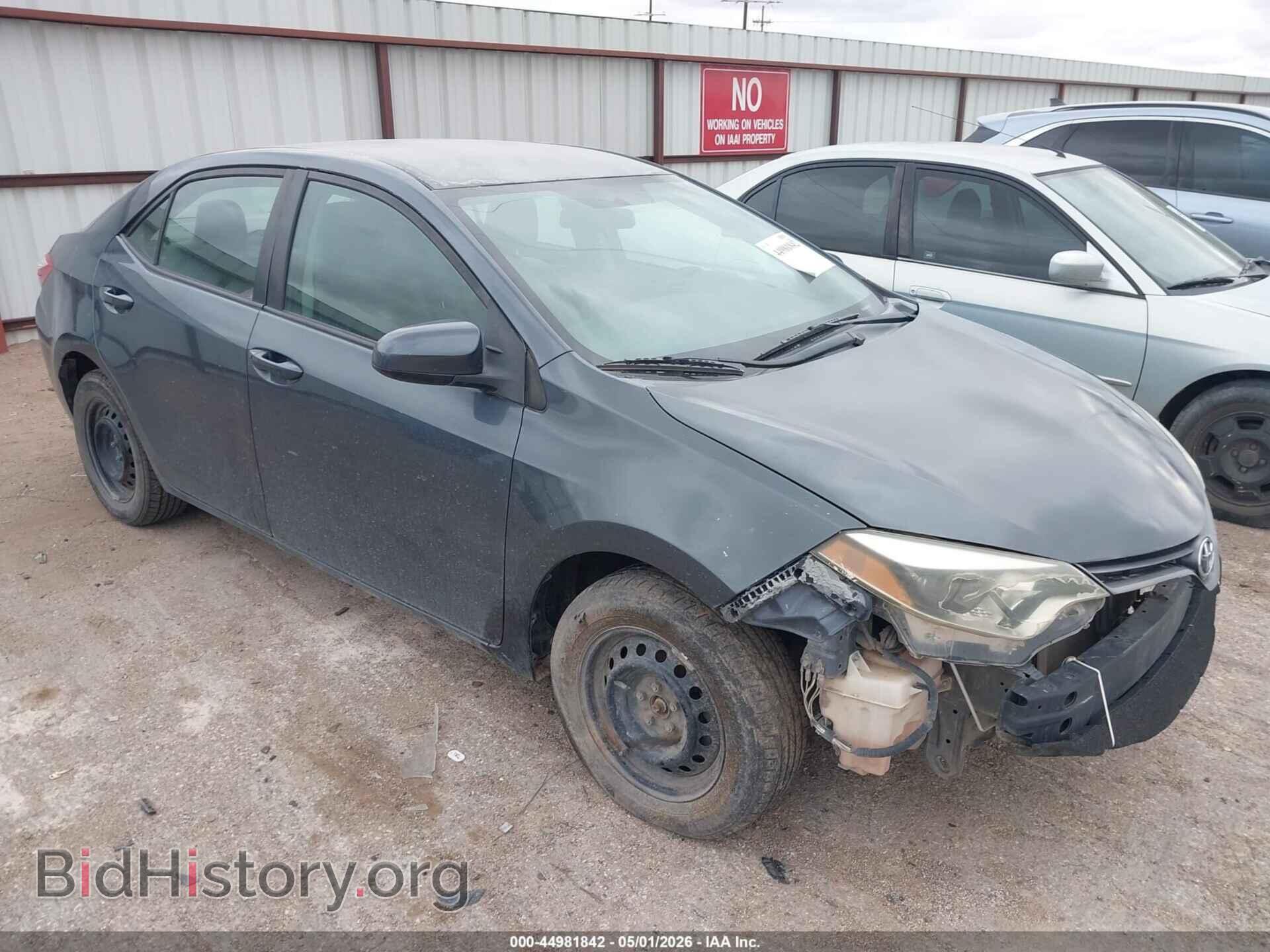 Photo 5YFBURHEXEP082995 - TOYOTA COROLLA 2014