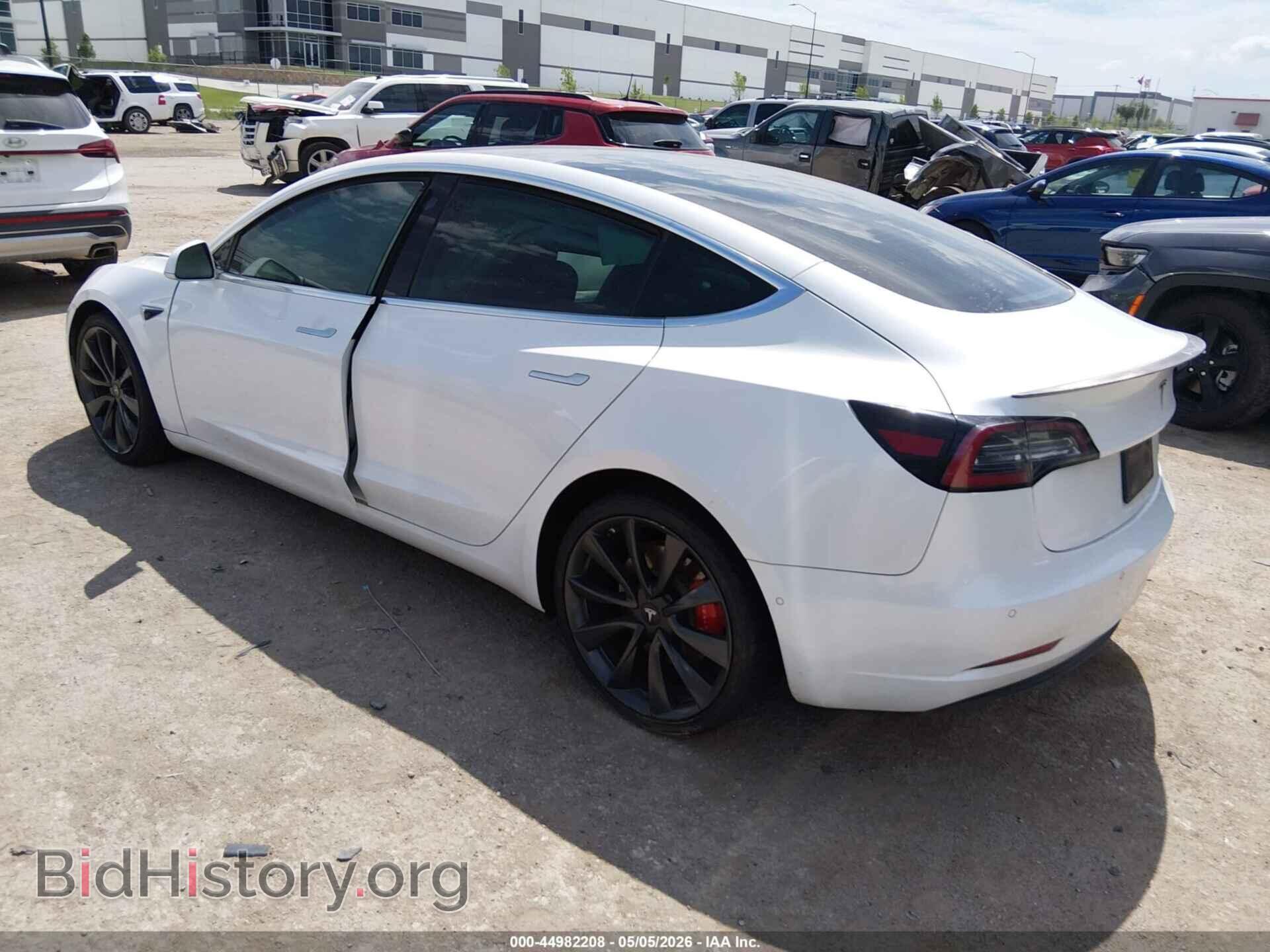 2020 TESLA MODEL 3 - VIN: 5YJ3E1EC3LF603196 - Фото 3