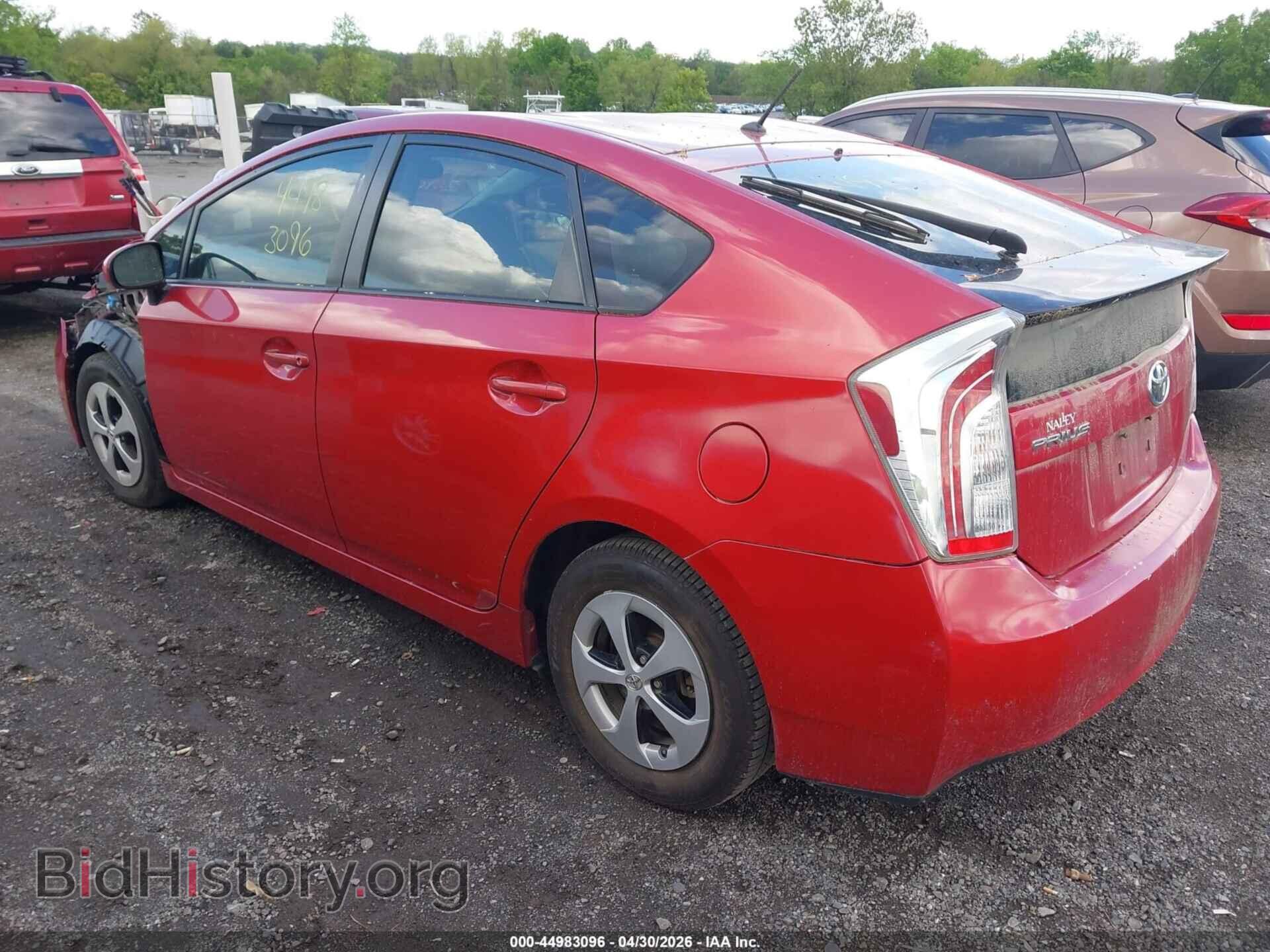2014 TOYOTA PRIUS - VIN: JTDKN3DU7E1771114 - Фото 3