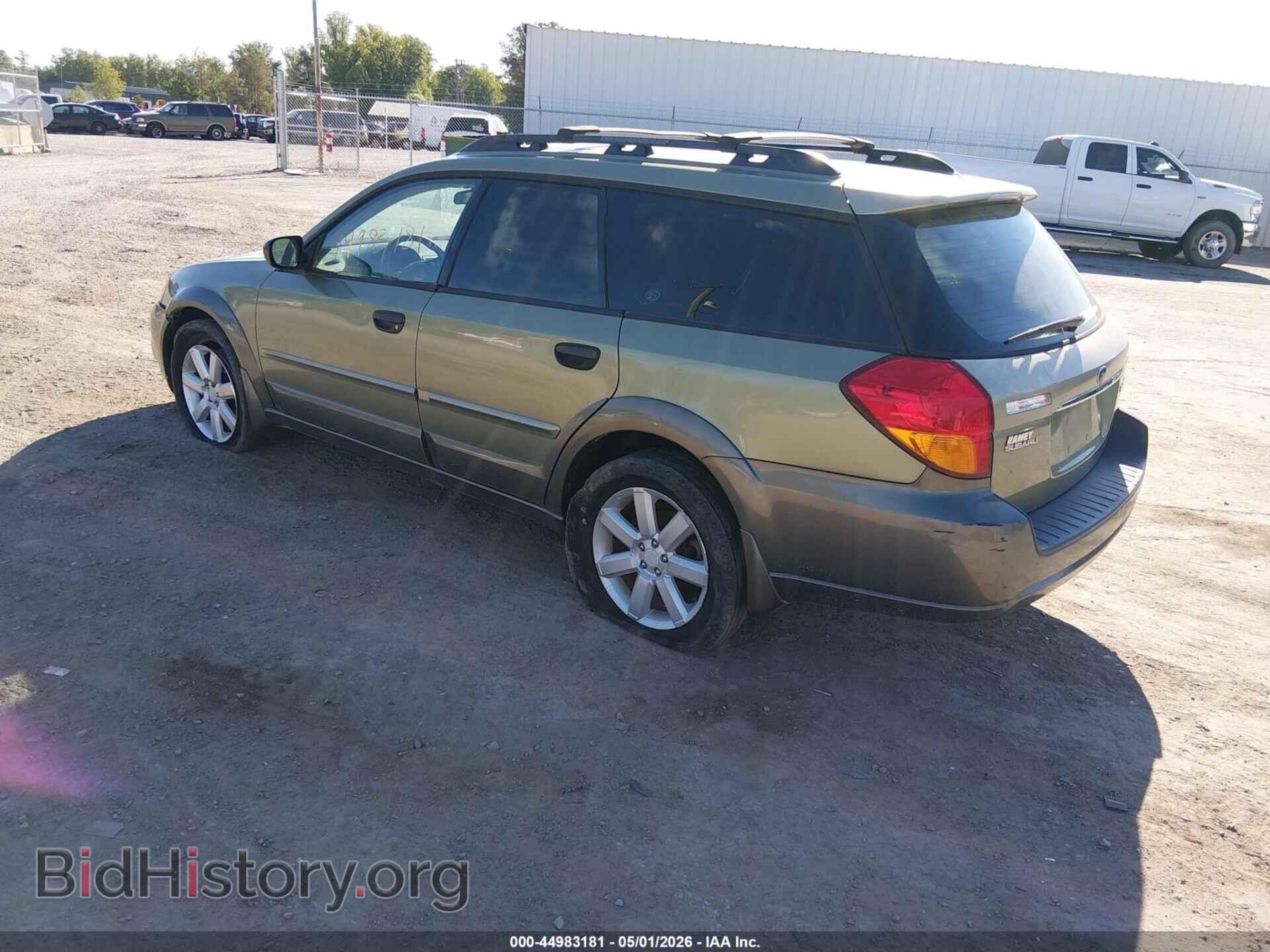 2007 SUBARU OUTBACK - VIN: 4S4BP61CX77342276 - Фото 3