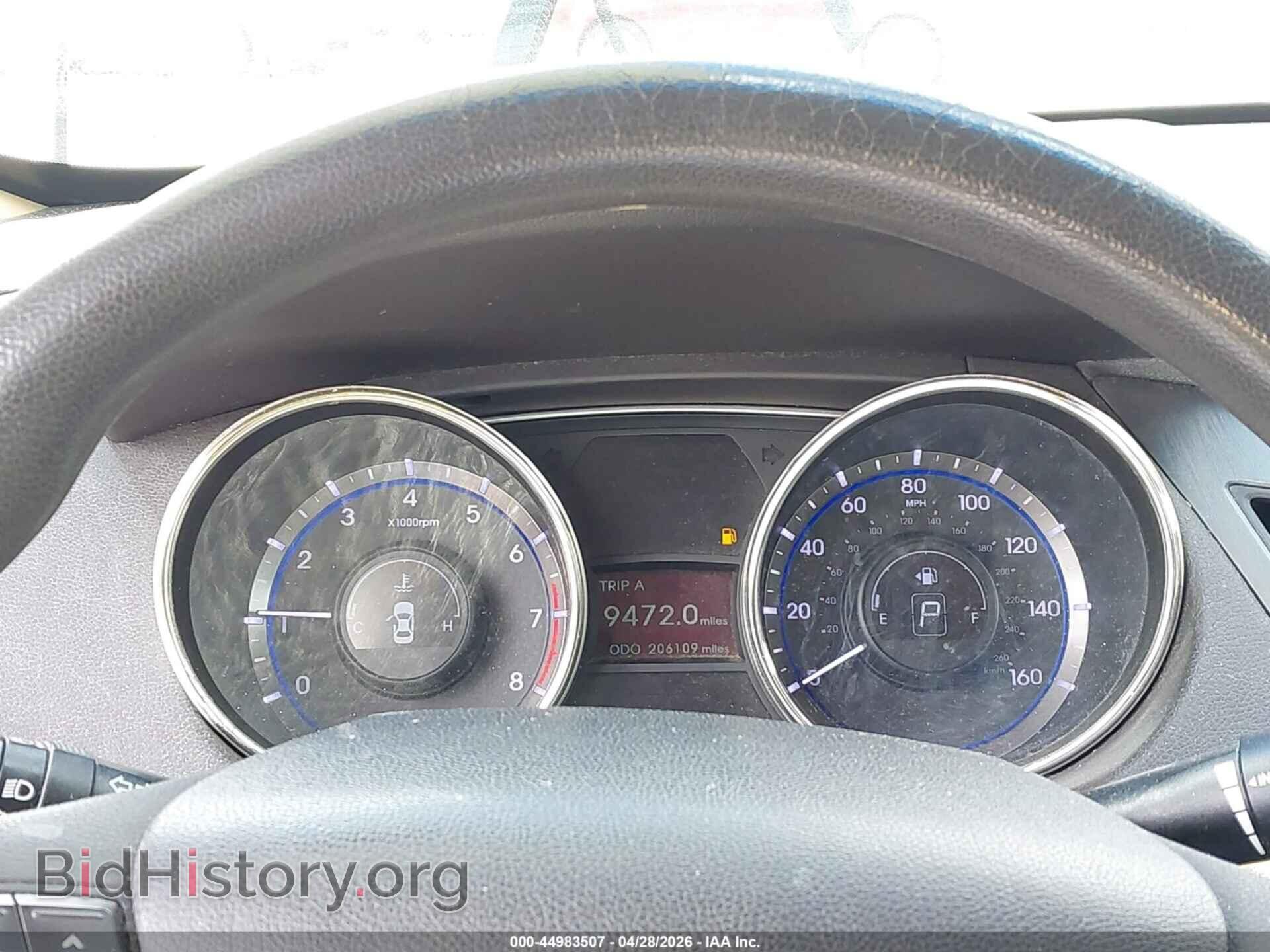 2011 HYUNDAI SONATA - VIN: 5NPEB4AC3BH080951 - Фото 7