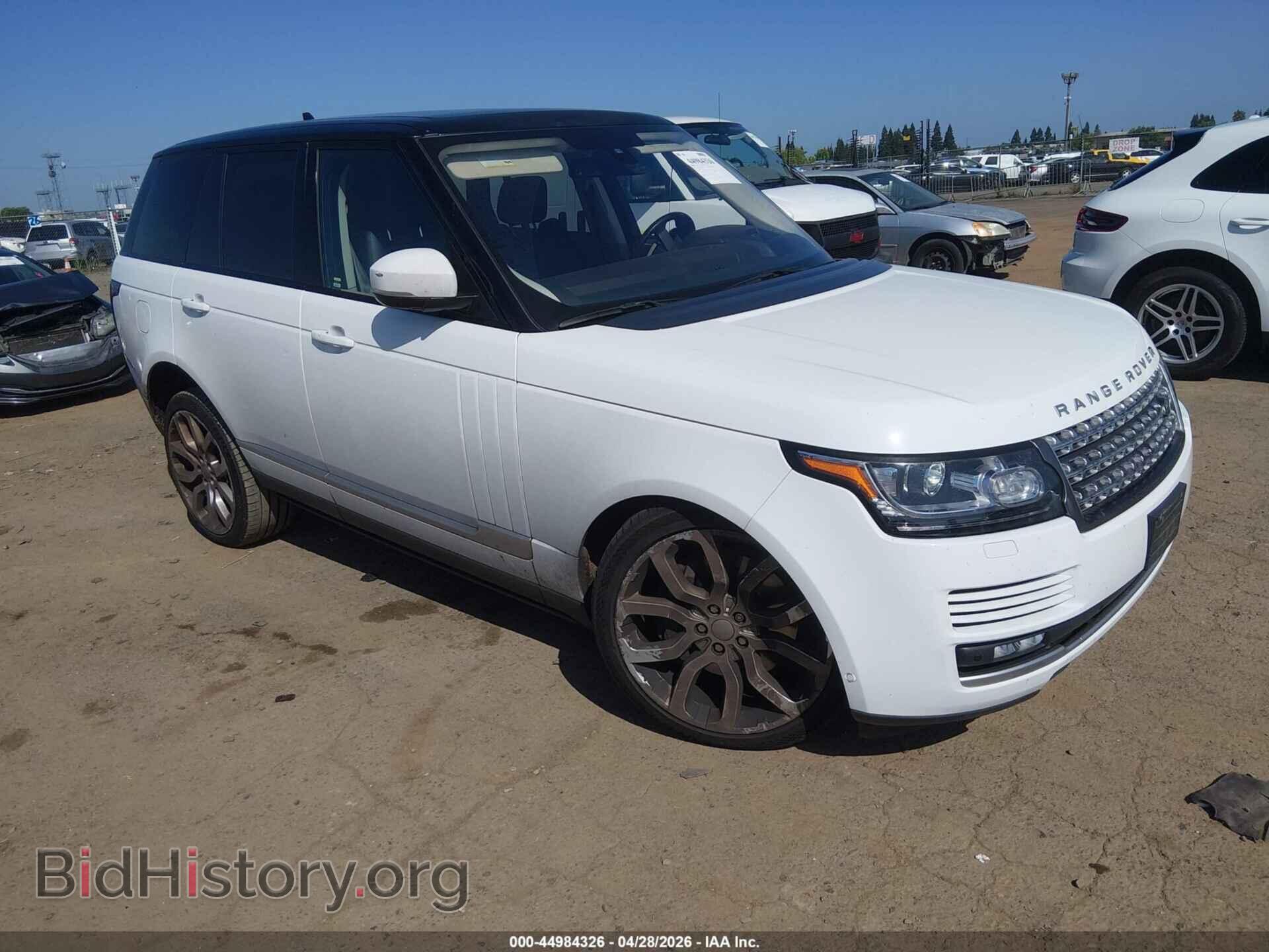 Photo SALGS2EF7GA281857 - LAND ROVER RANGE ROVER 2016