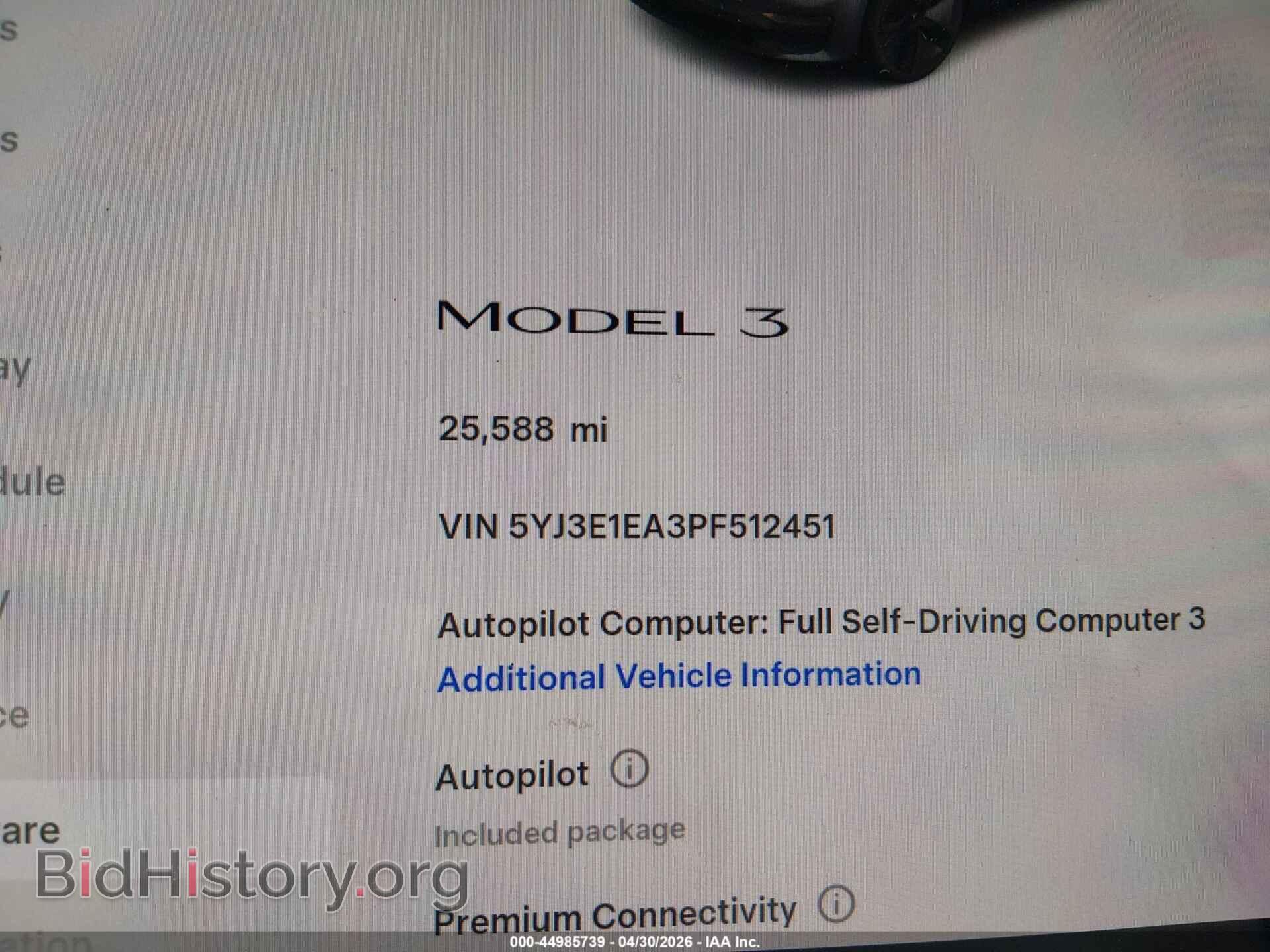 2023 TESLA MODEL 3 - VIN: 5YJ3E1EA3PF512451 - Фото 15