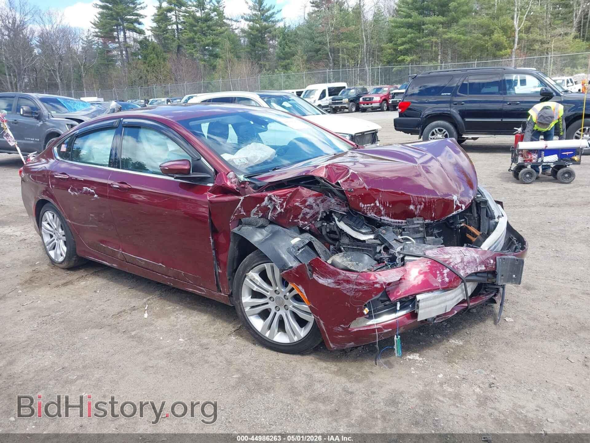 Фотография 1C3CCCABXFN749300 - CHRYSLER 200 2015