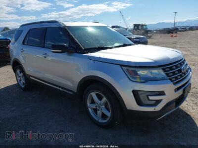 2016 Ford EXPLORER XLT, серебристый — VIN 1FM5K8D85GGC05762, IAAI