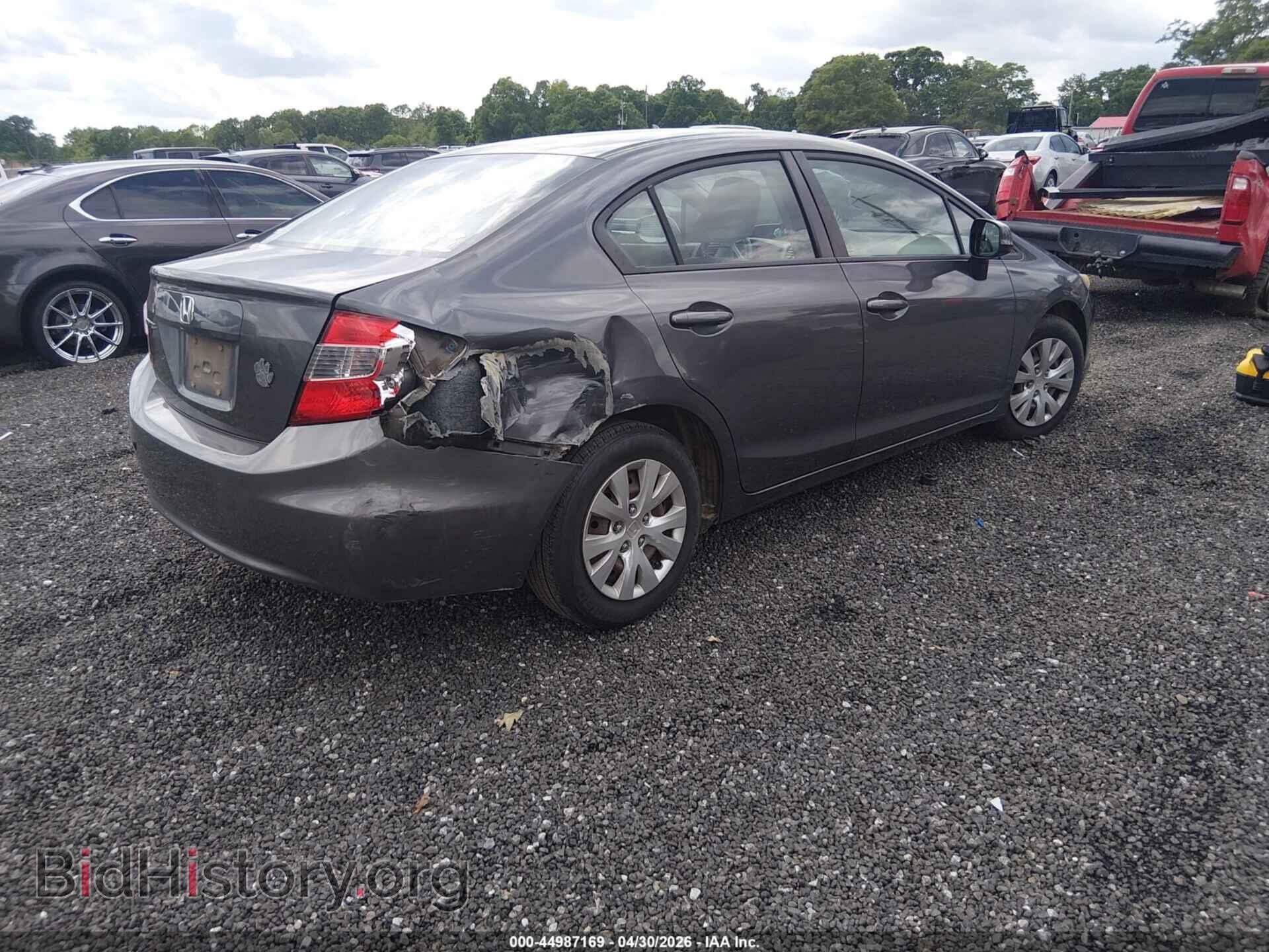 2012 HONDA CIVIC - VIN: 2HGFB2F59CH515244 - Фото 4