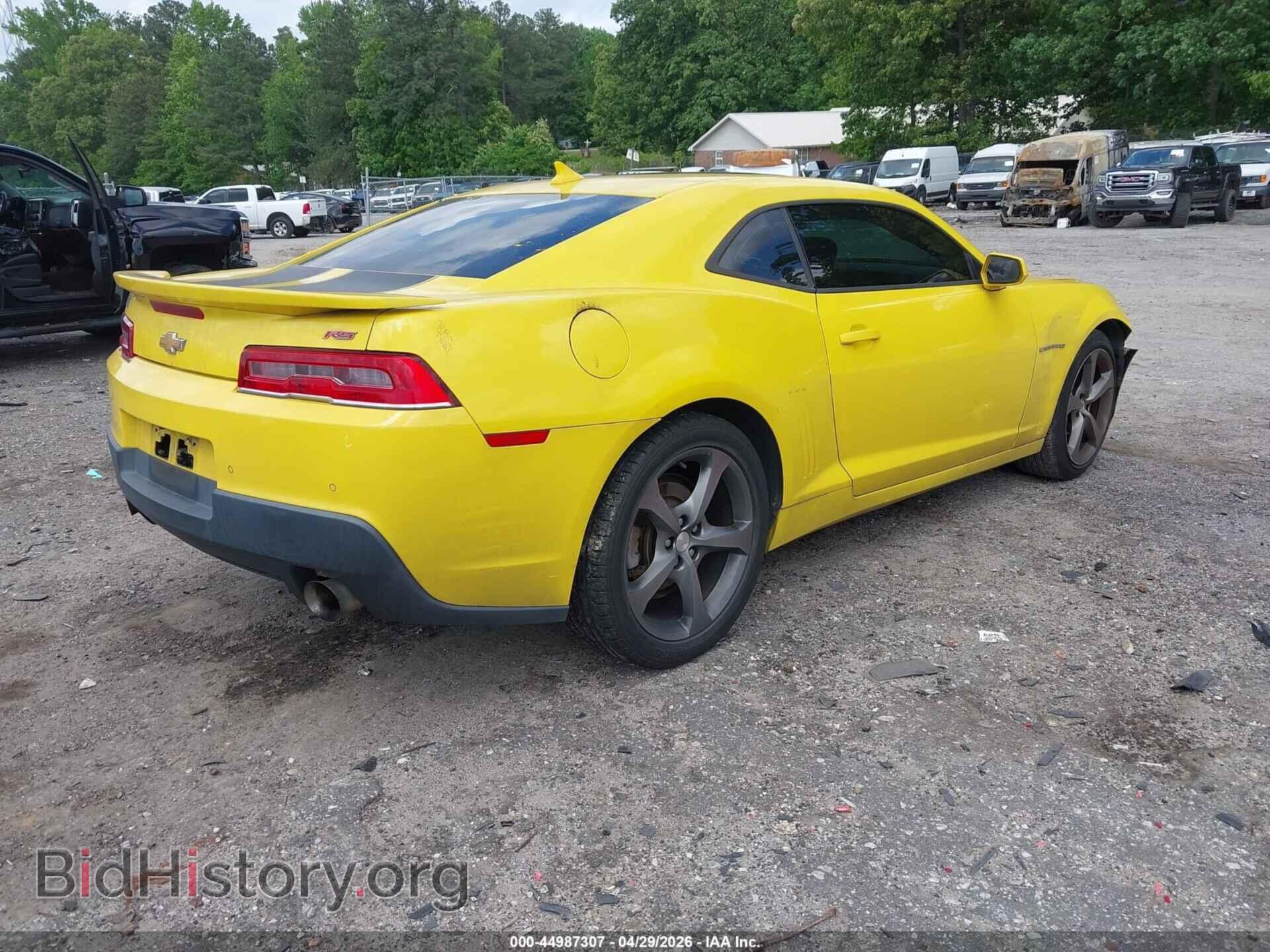 2014 CHEVROLET CAMARO - VIN: 2G1FB1E36E9212940 - Фото 4