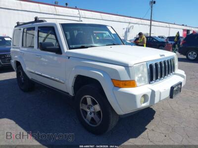 2010 Jeep COMMANDER Sport, белый — VIN 1J4RH4GK8AC157557, IAAI