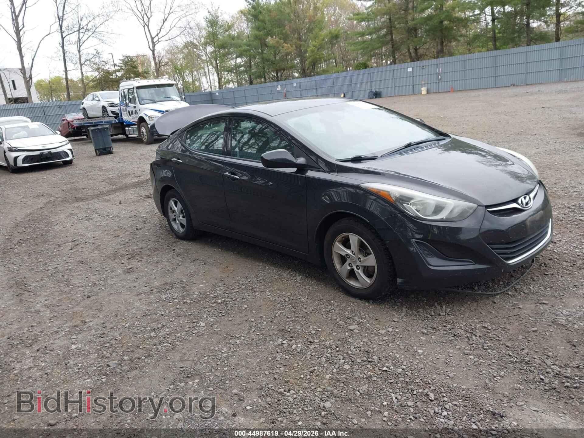 Photo 5NPDH4AE1EH490454 - HYUNDAI ELANTRA 2014