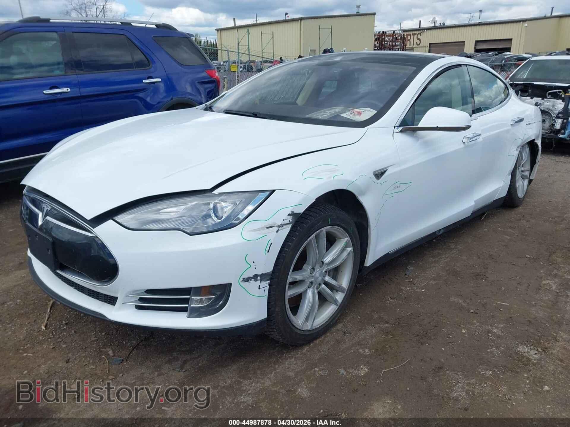 2014 TESLA MODEL S - VIN: 5YJSA1H15EFP49393 - Photo 2