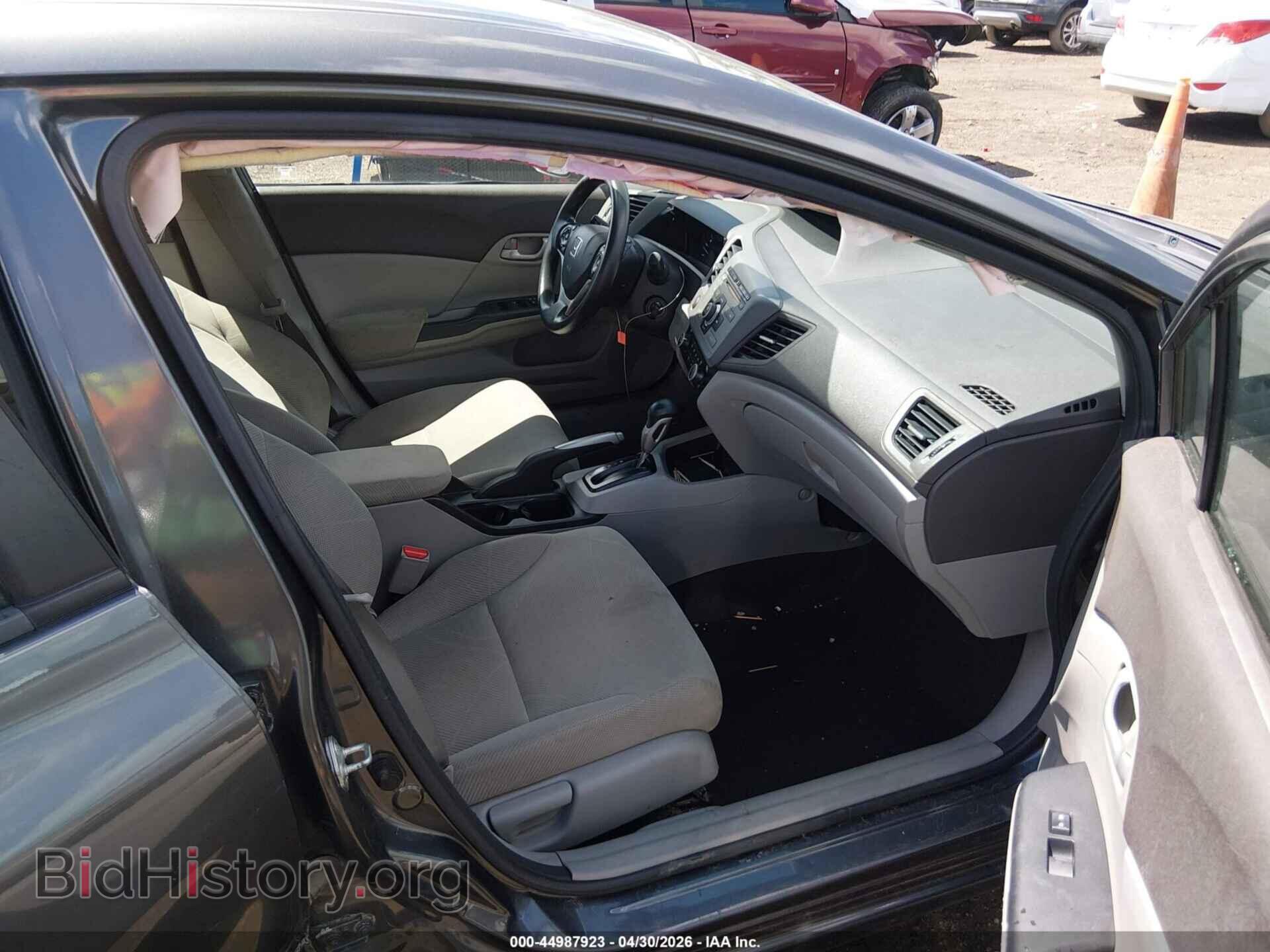 2012 HONDA CIVIC - VIN: 2HGFB2F62CH519614 - Фото 5