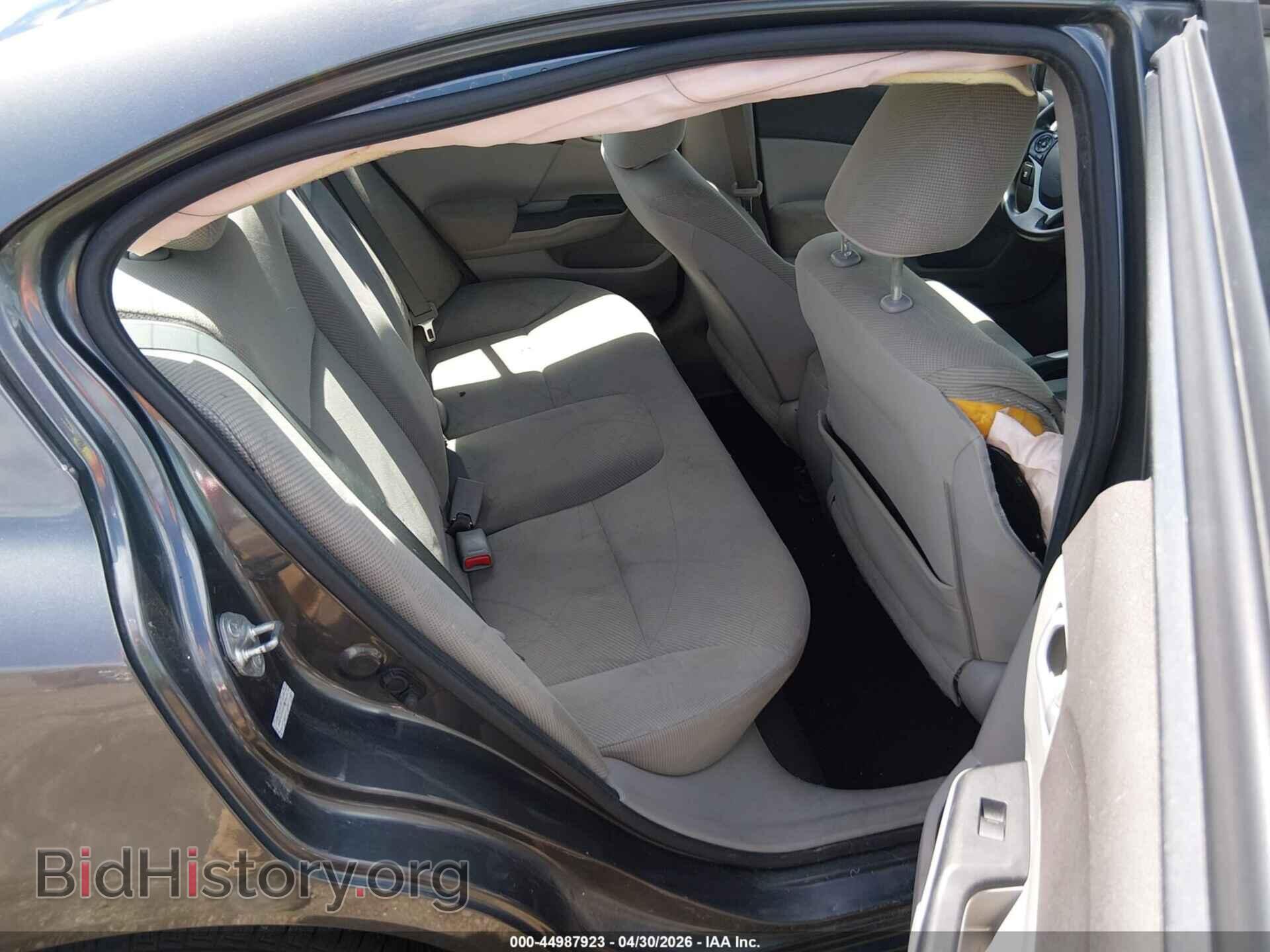 2012 HONDA CIVIC - VIN: 2HGFB2F62CH519614 - Фото 8