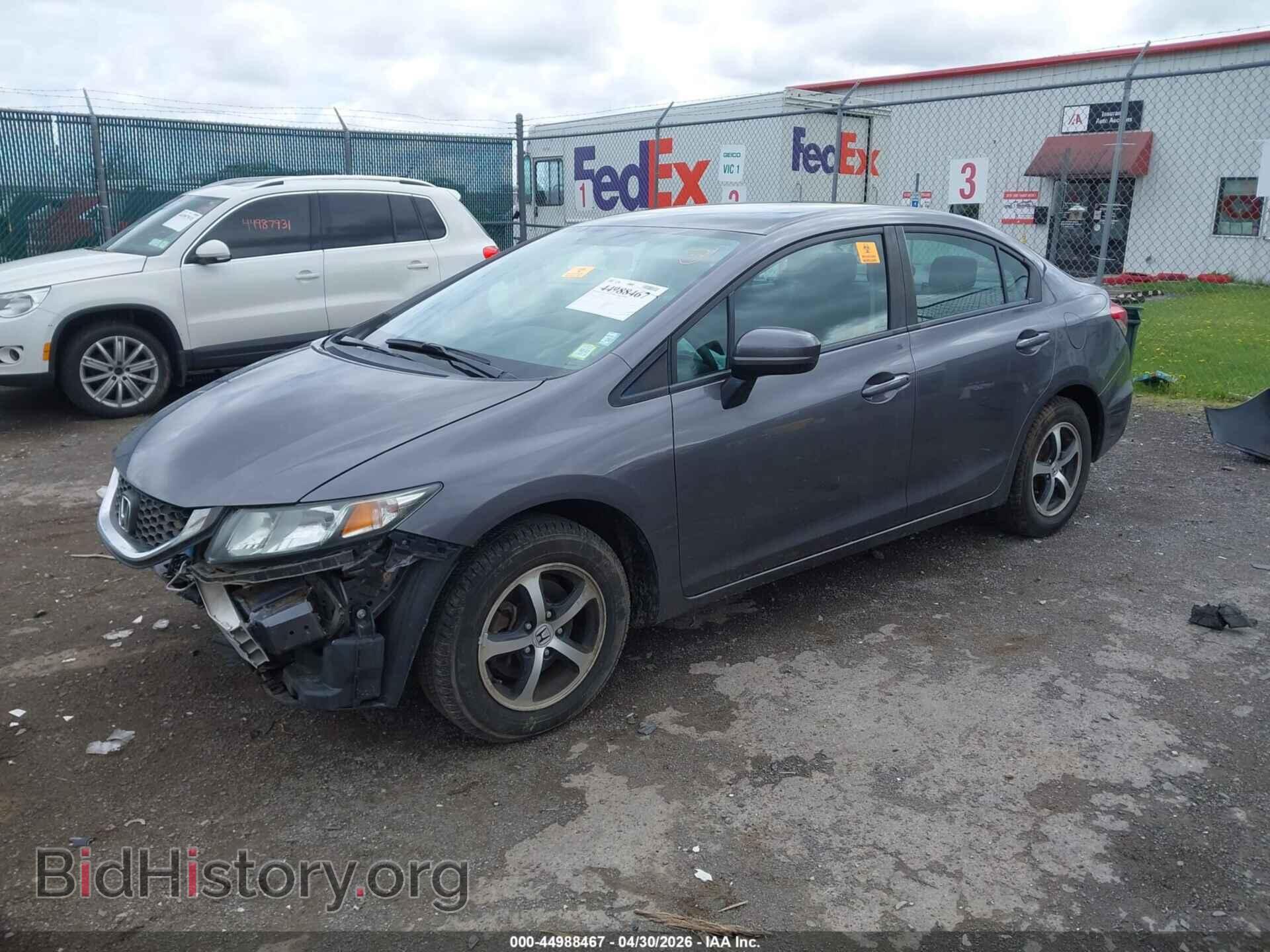 2015 HONDA CIVIC - VIN: 19XFB2F73FE214629 - Фото 2