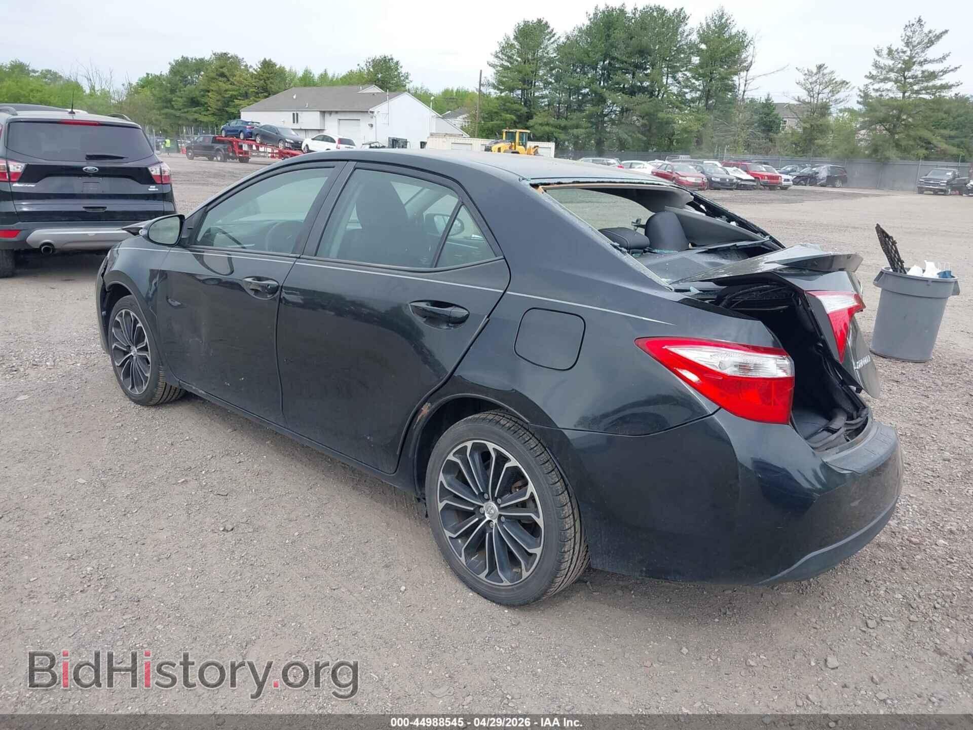 2014 TOYOTA COROLLA - VIN: 2T1BURHE5EC110458 - Фото 3