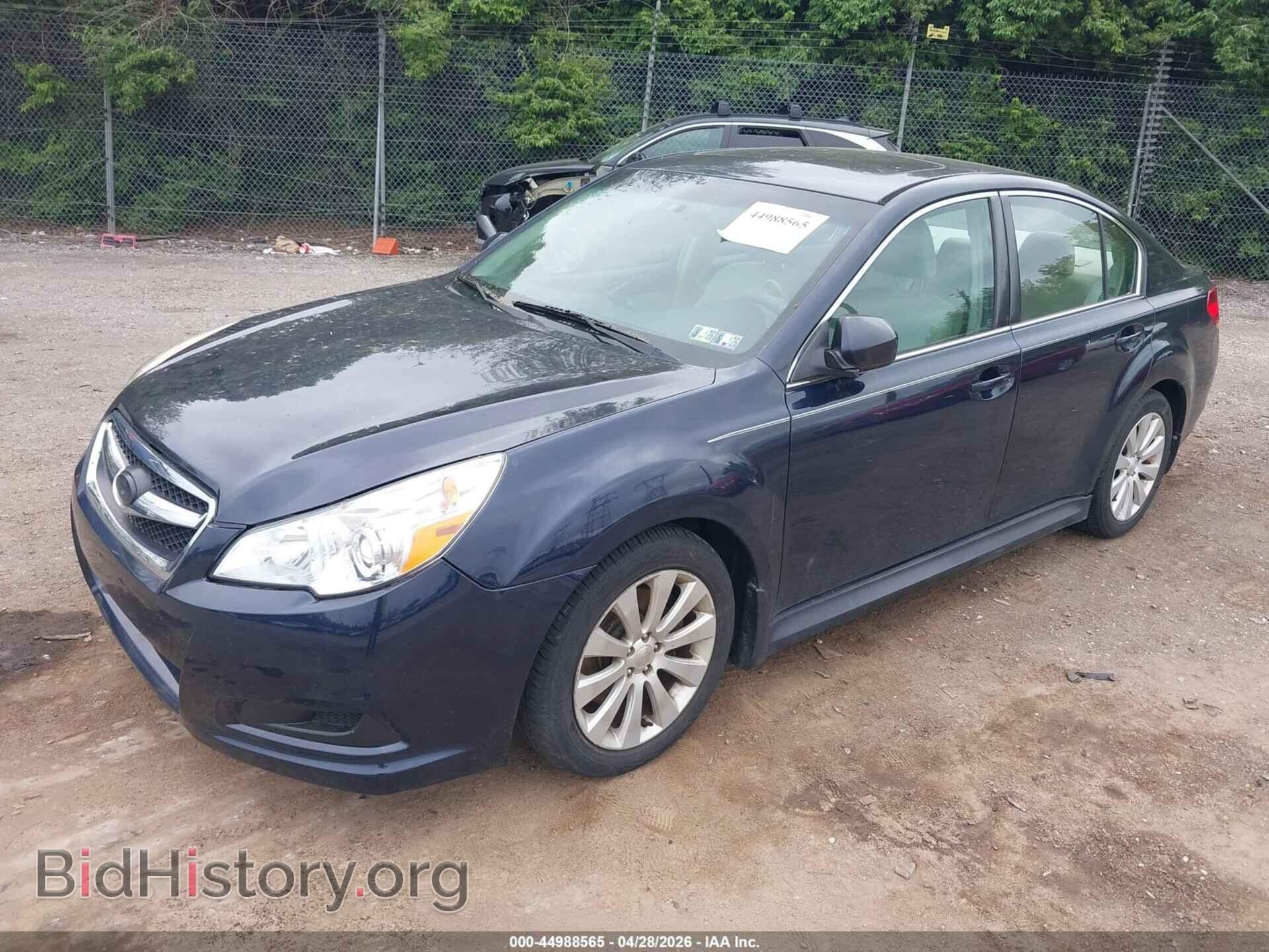 2012 SUBARU LEGACY - VIN: 4S3BMDG60C2005299 - Фото 2