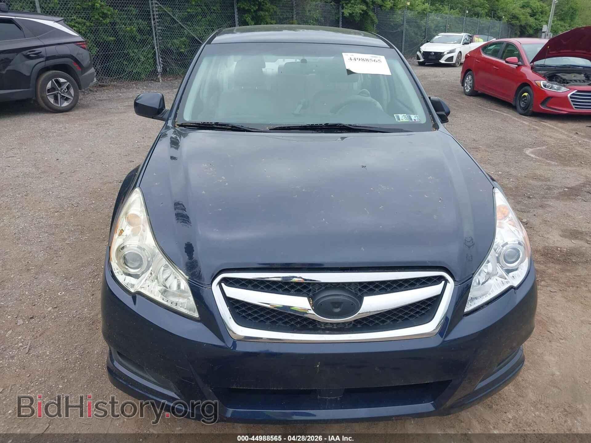 2012 SUBARU LEGACY - VIN: 4S3BMDG60C2005299 - Фото 6