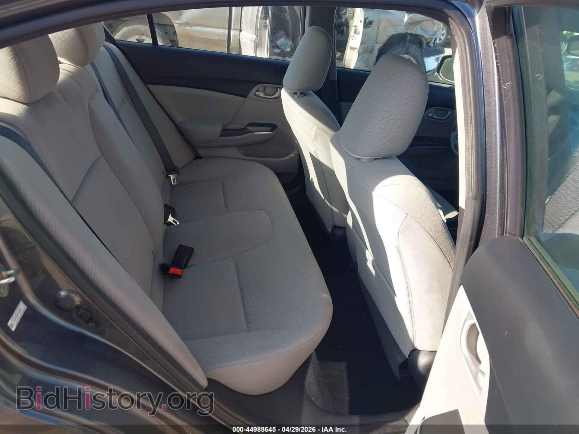 2013 HONDA CIVIC - VIN: 19XFB2F54DE096568 - Фото 8