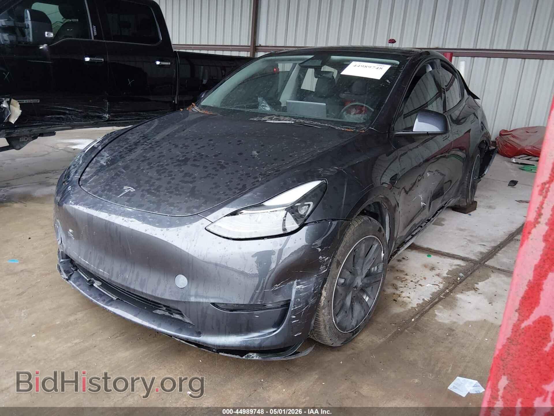 2024 TESLA MODEL Y - VIN: 7SAYGDED5RF041775 - Фото 2