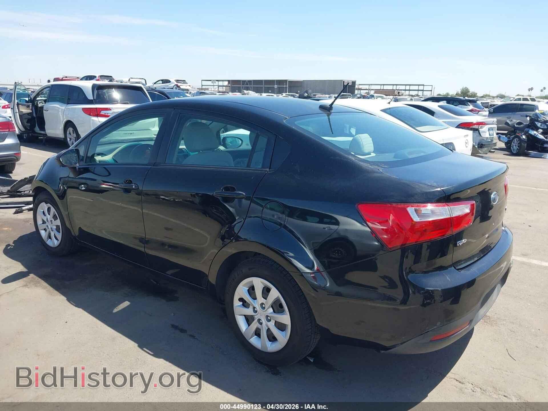2012 KIA RIO - VIN: KNADM4A34C6069598 - Photo 3