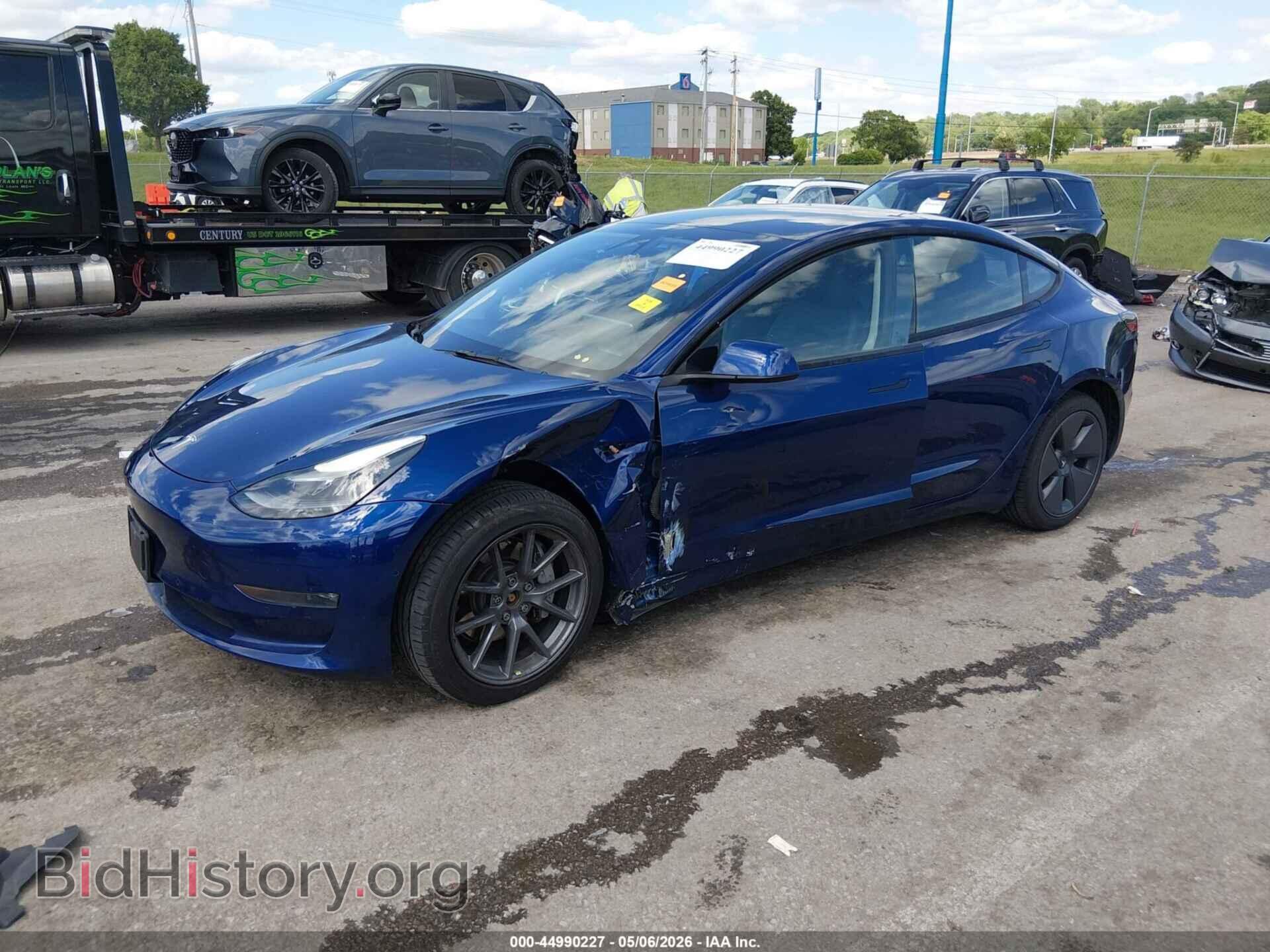 2022 TESLA MODEL 3 - VIN: 5YJ3E1EB2NF208047 - Фото 2