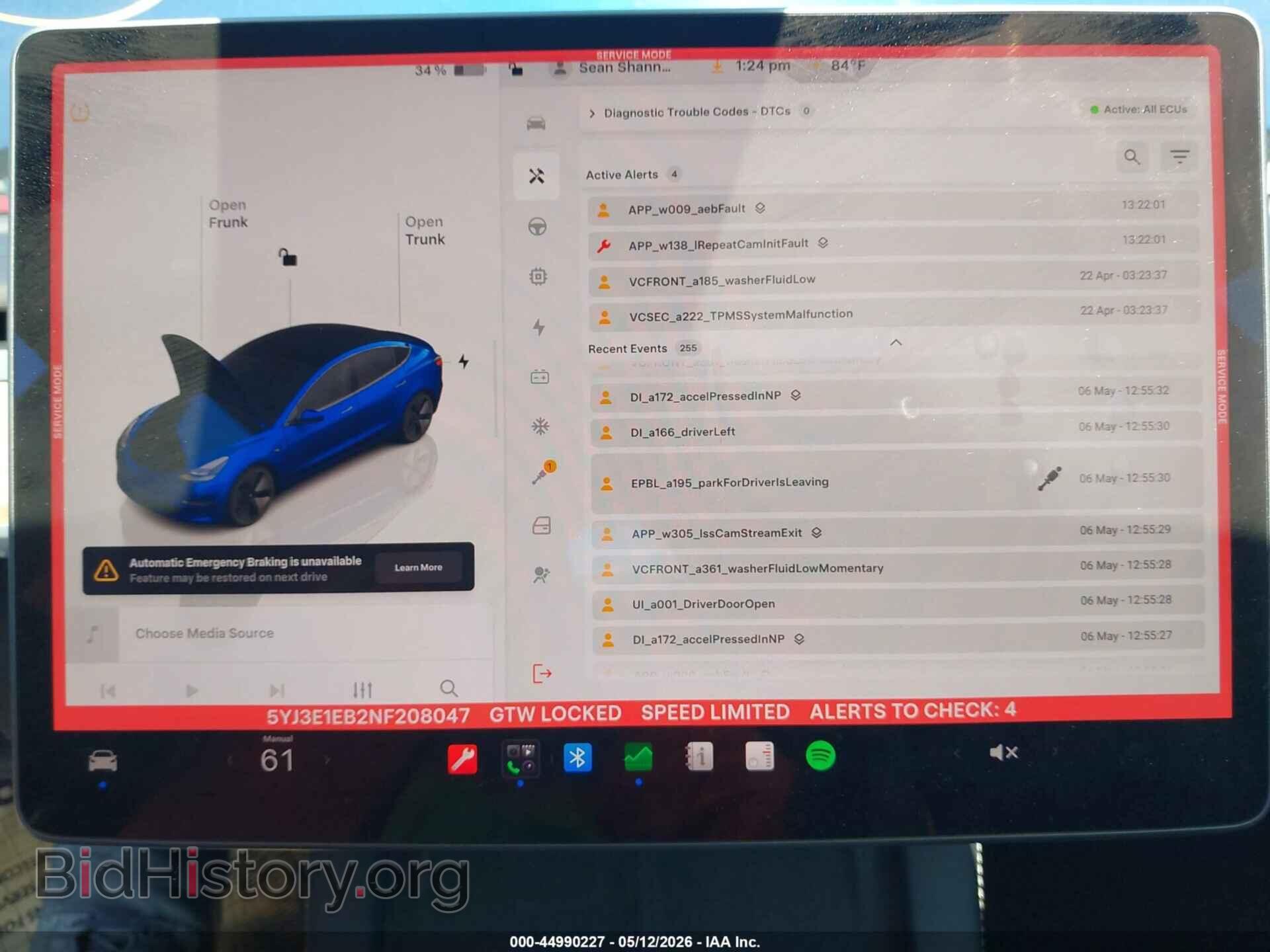 2022 TESLA MODEL 3 - VIN: 5YJ3E1EB2NF208047 - Фото 20