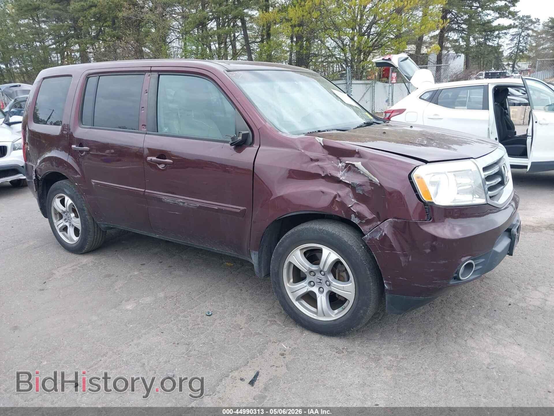 Photo 5FNYF4H61CB045794 - HONDA PILOT 2012