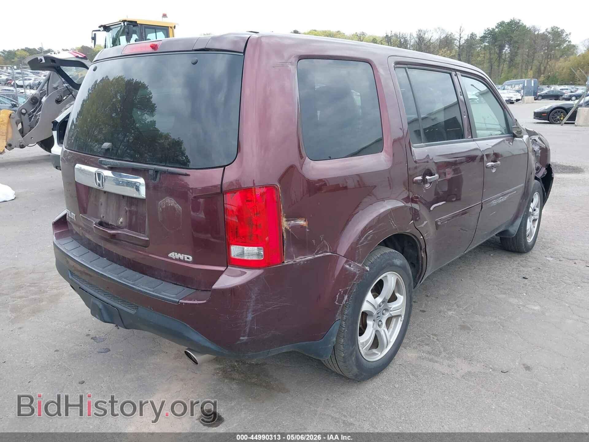 2012 HONDA PILOT - VIN: 5FNYF4H61CB045794 - Фото 4