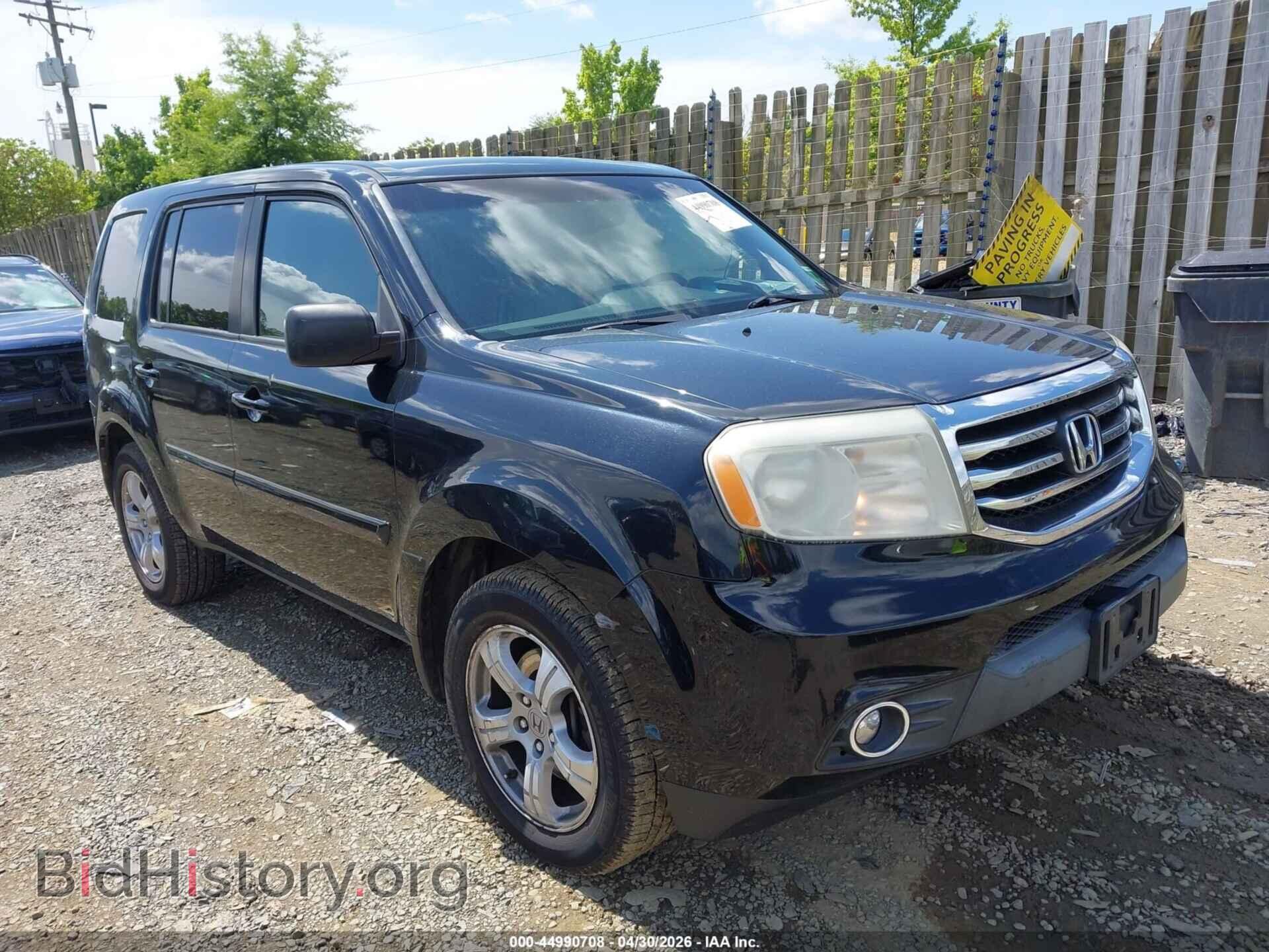 Фотография 5FNYF4H77CB082146 - HONDA PILOT 2012