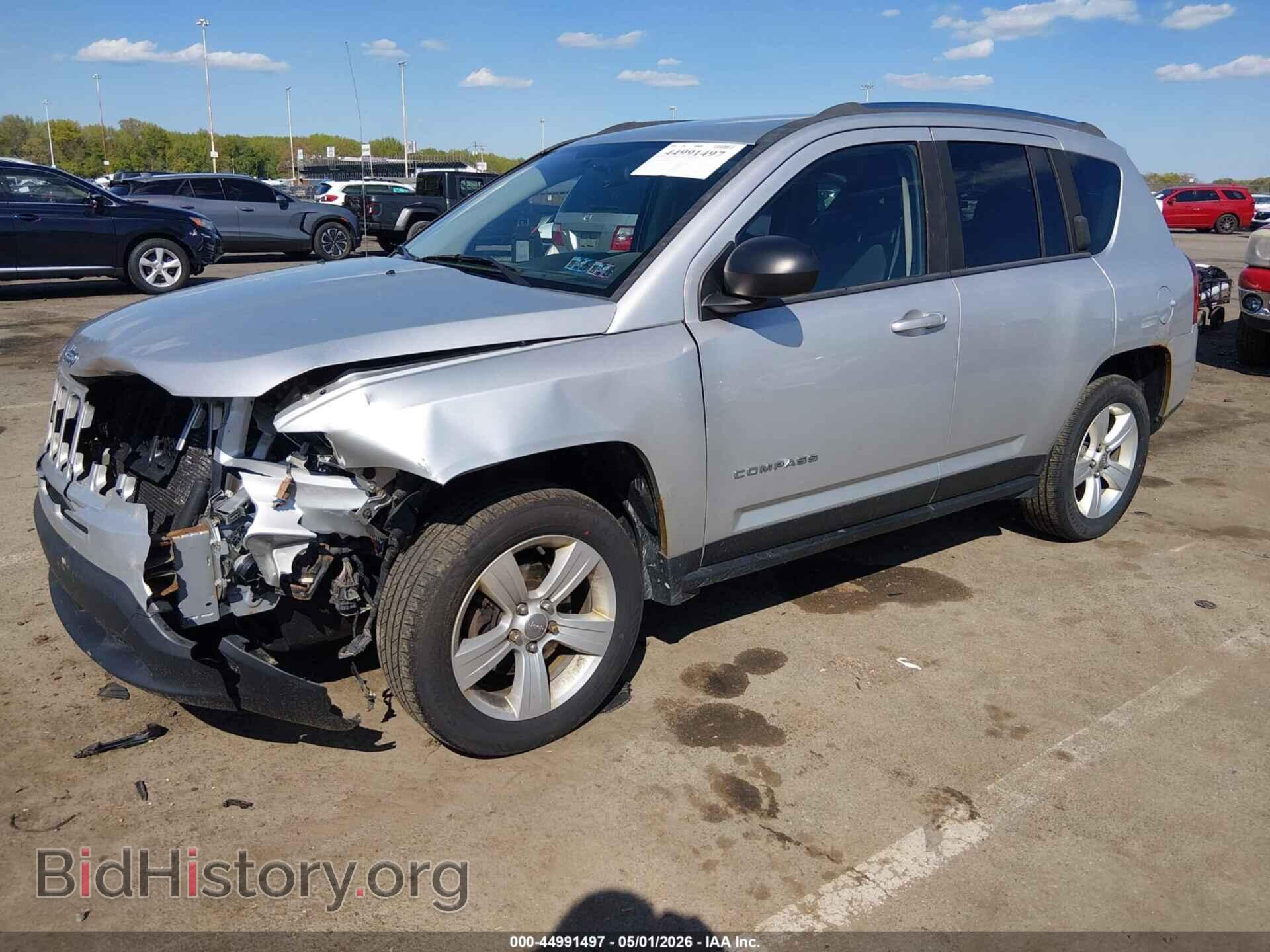 2013 JEEP COMPASS - VIN: 1C4NJDBB7DD253825 - Фото 2