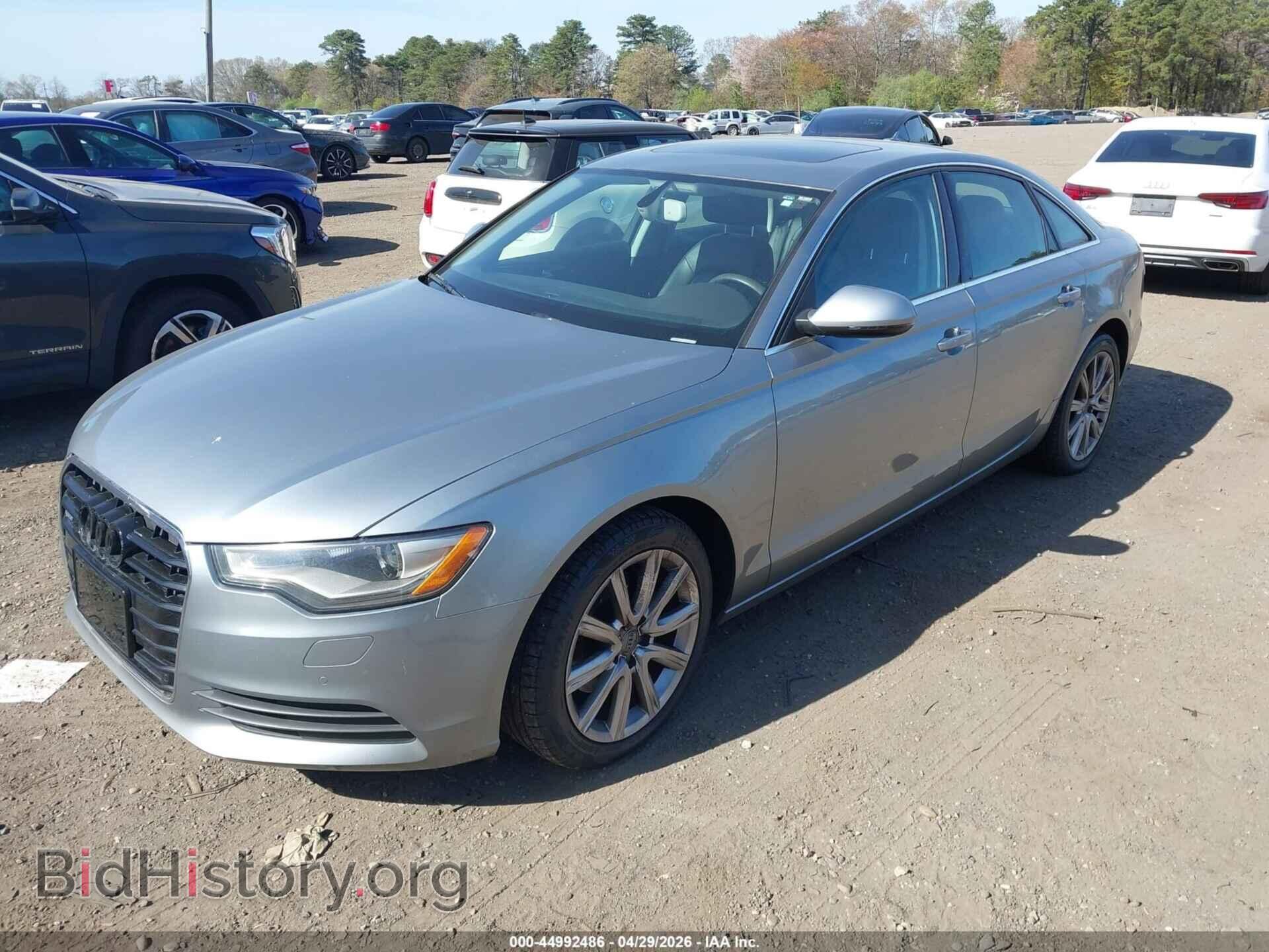 2013 AUDI A6 - VIN: WAUGFAFC1DN145980 - Фото 2
