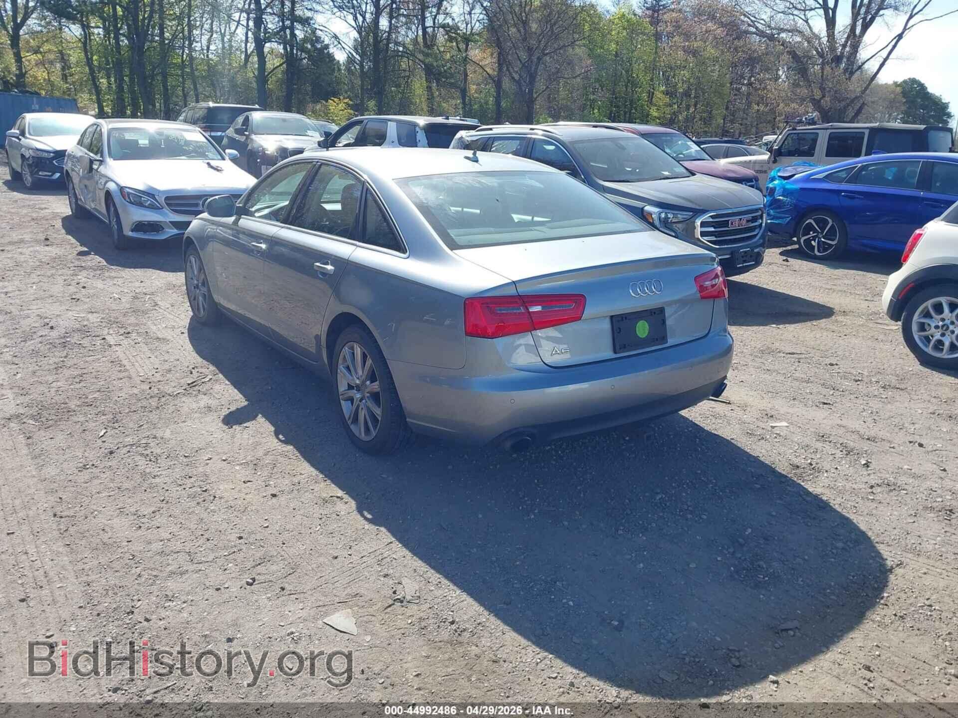 2013 AUDI A6 - VIN: WAUGFAFC1DN145980 - Фото 3