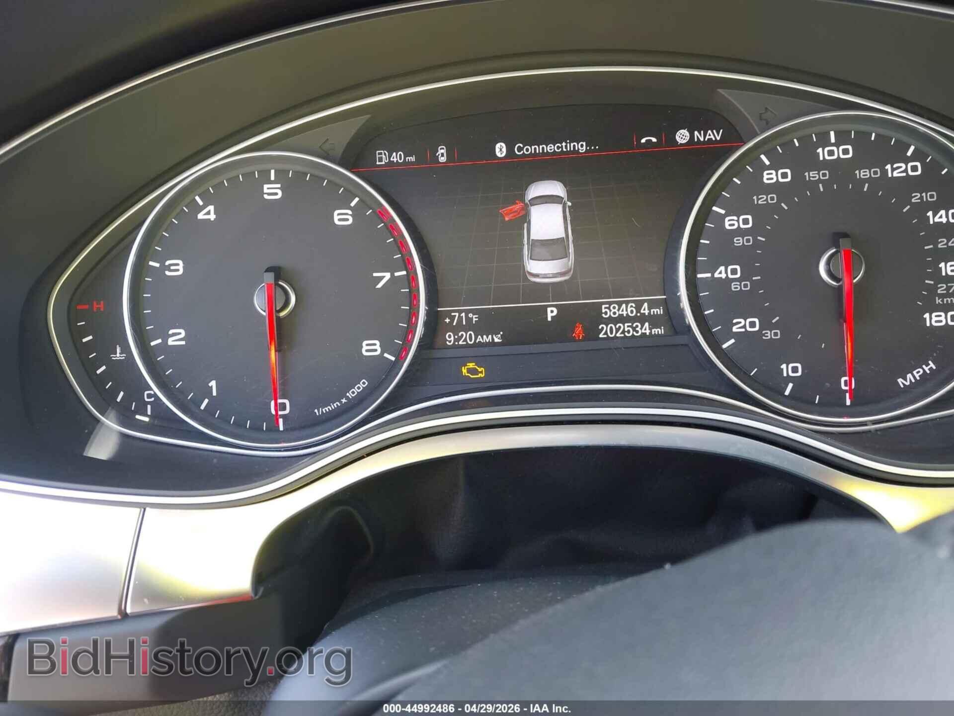 2013 AUDI A6 - VIN: WAUGFAFC1DN145980 - Фото 7