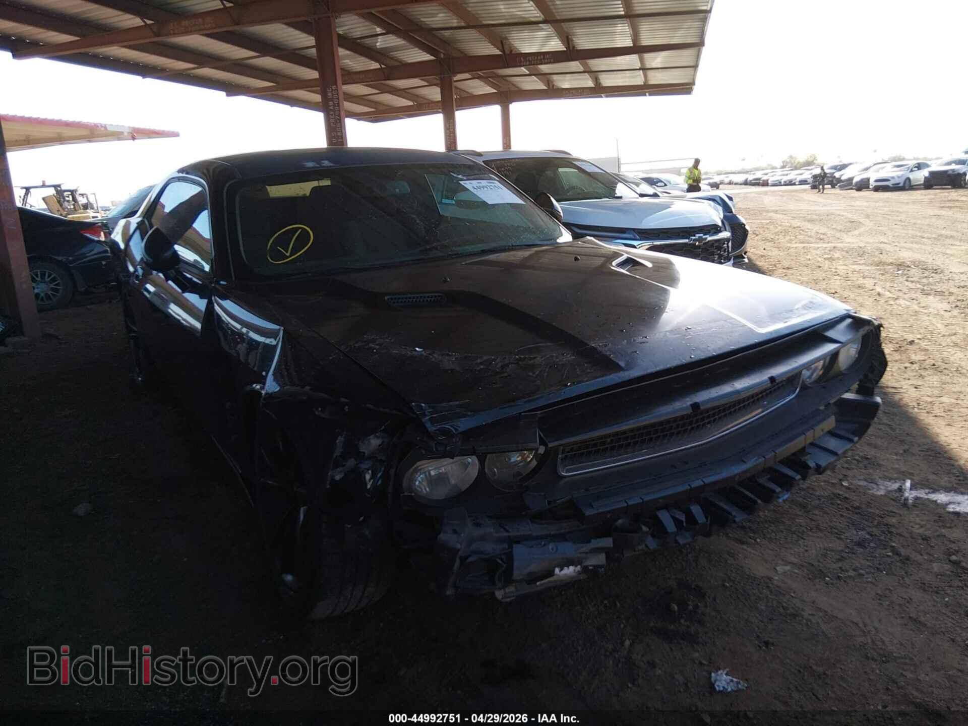 Photo 2C3CDYAG1CH121068 - DODGE CHALLENGER 2012
