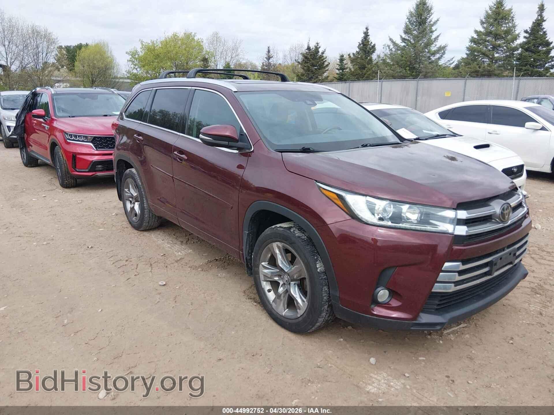 Photo 5TDDZRFH1JS911865 - TOYOTA HIGHLANDER 2018