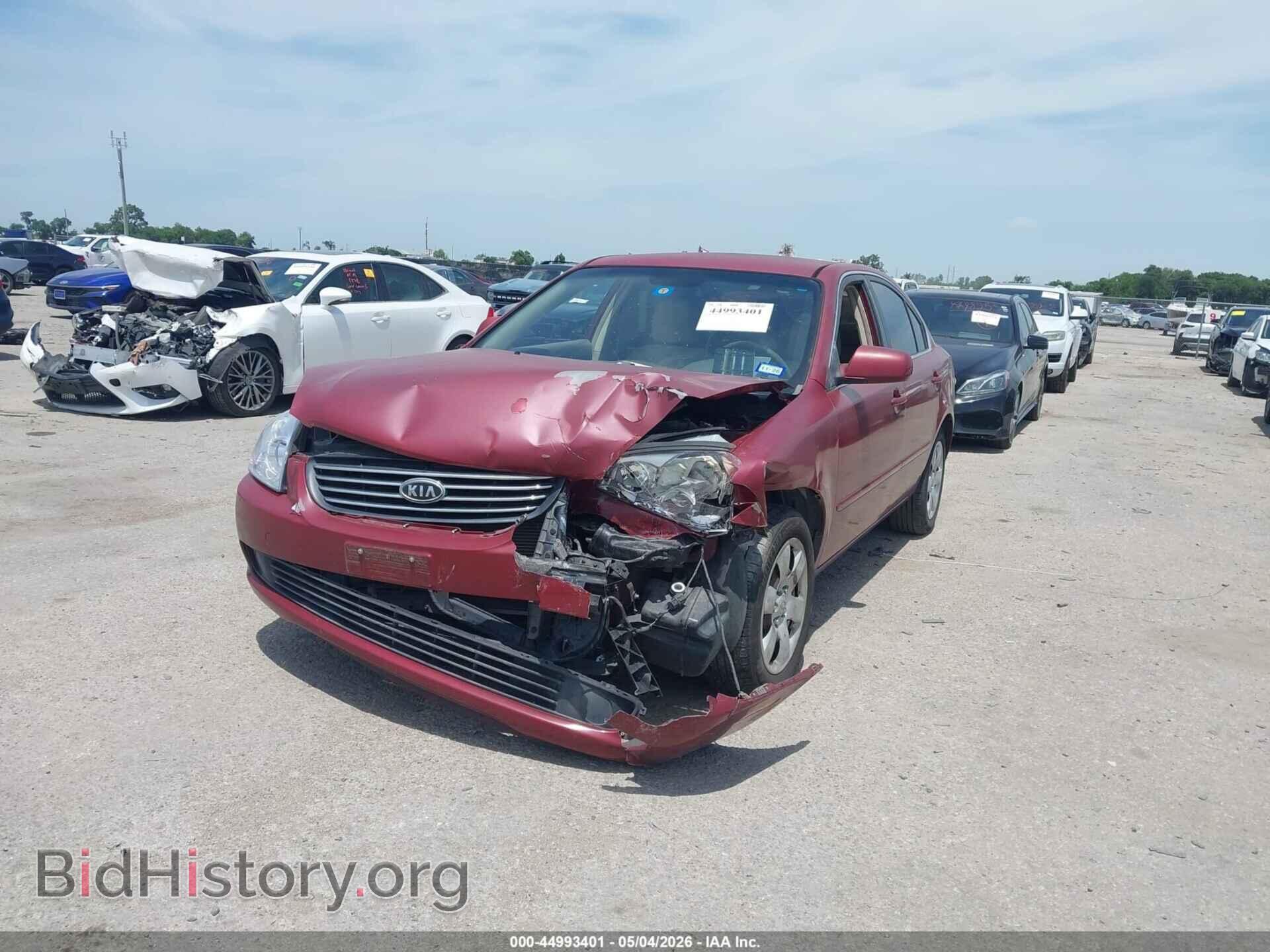 2008 KIA OPTIMA - VIN: KNAGE123385217986 - Фото 2