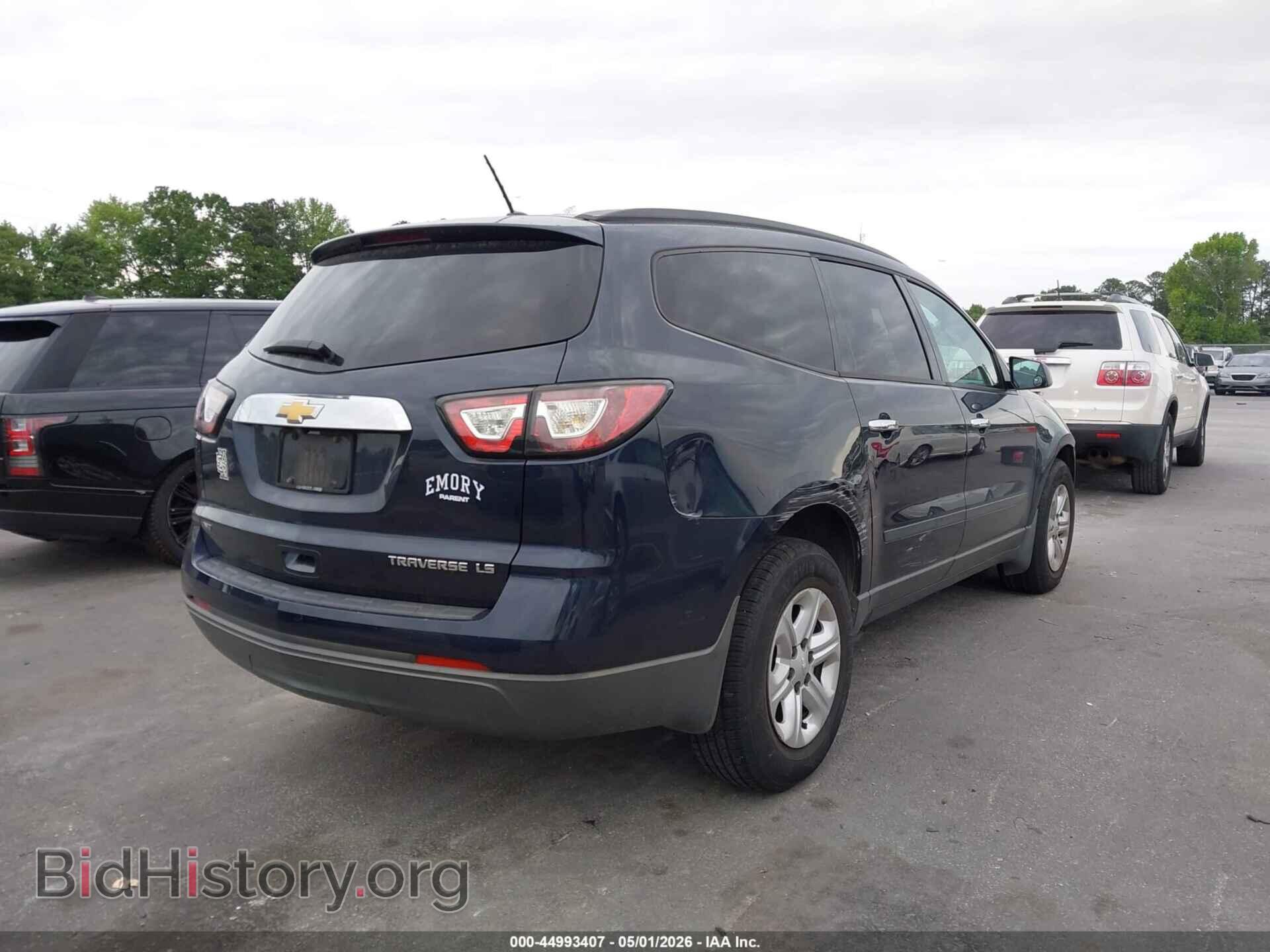 2015 CHEVROLET TRAVERSE - VIN: 1GNKVFKD5FJ255363 - Фото 4