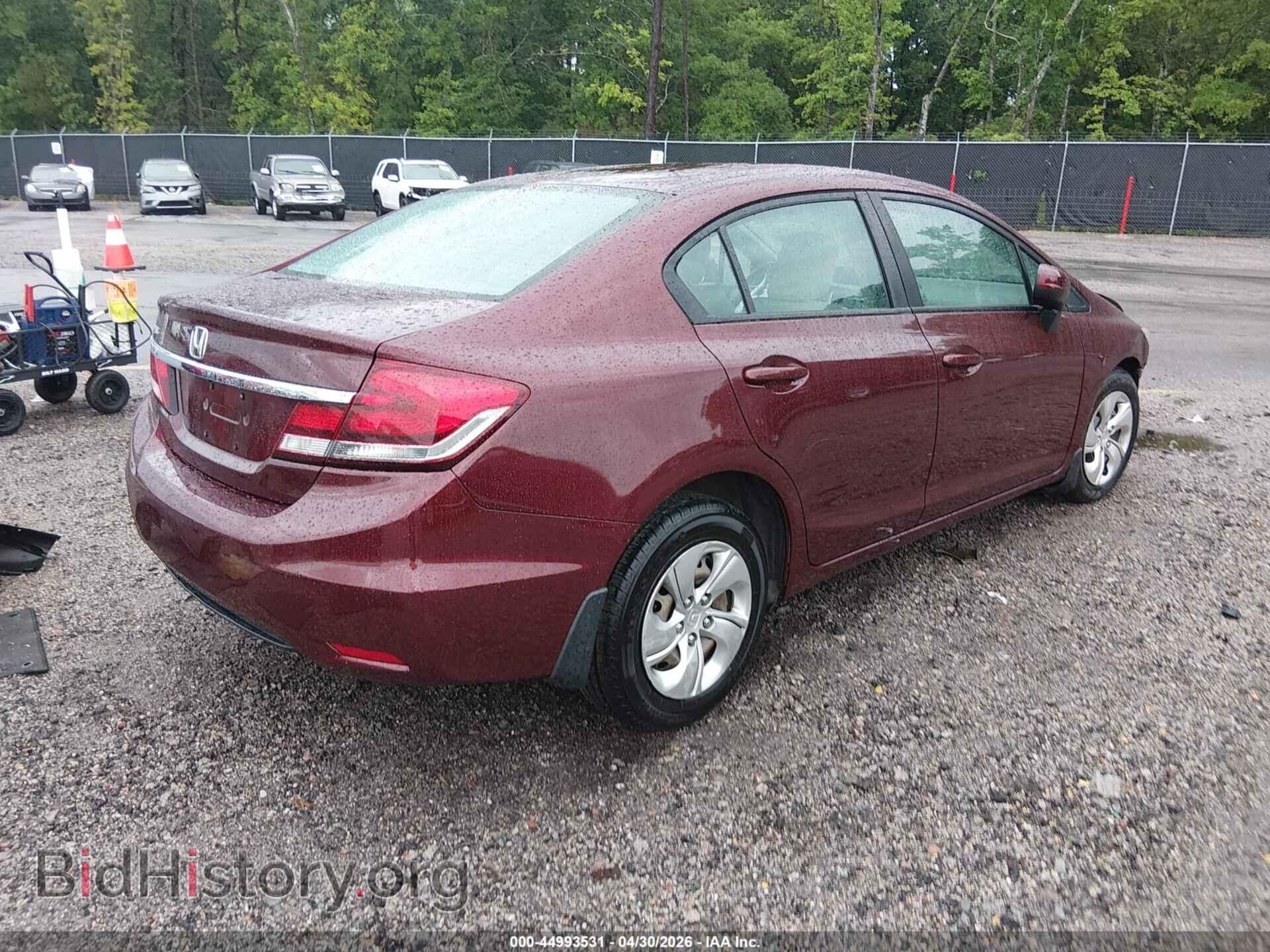 2014 HONDA CIVIC - VIN: 19XFB2F50EE068140 - Фото 4