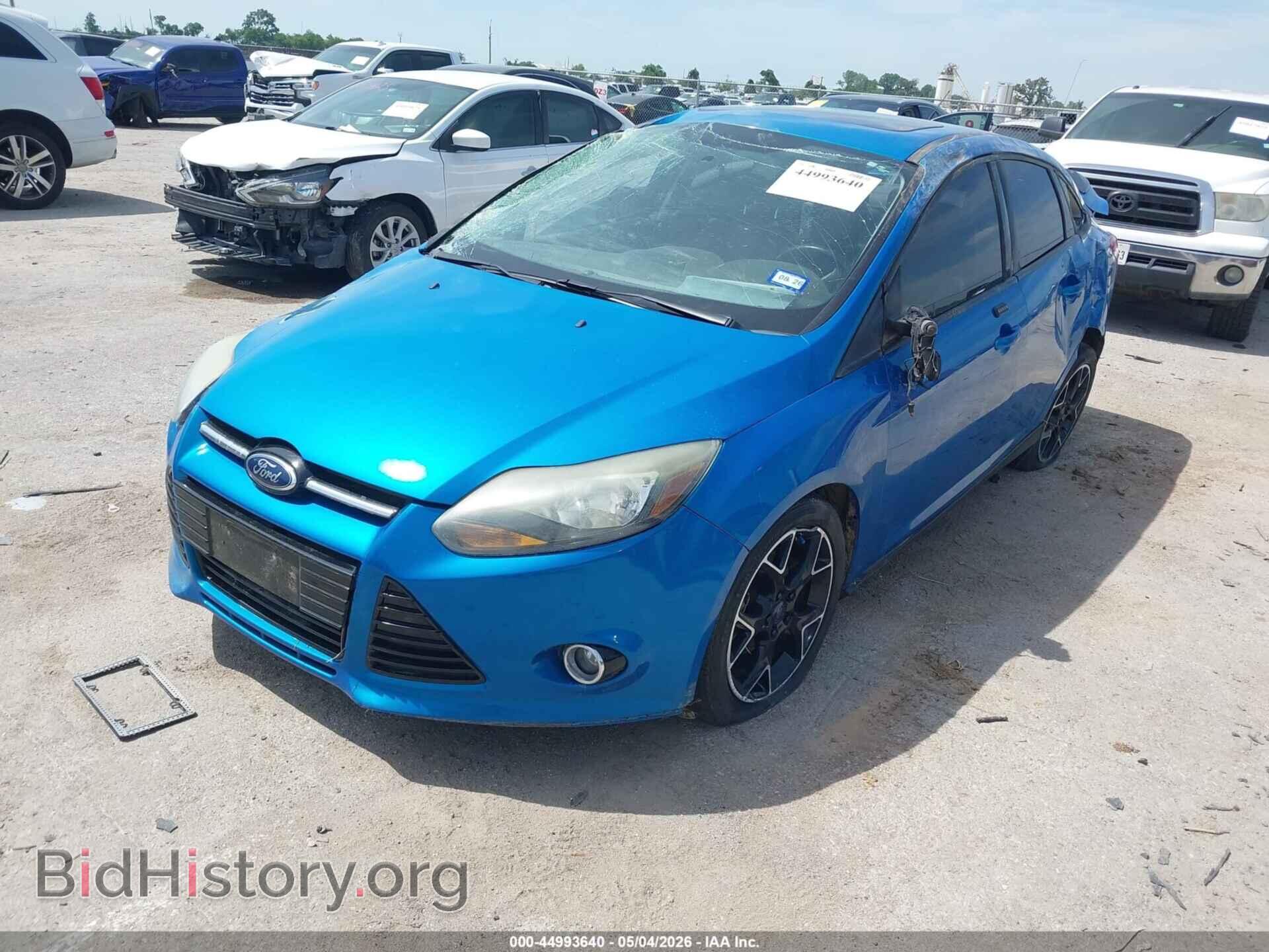 2014 FORD FOCUS - VIN: 1FADP3F28EL348731 - Фото 2