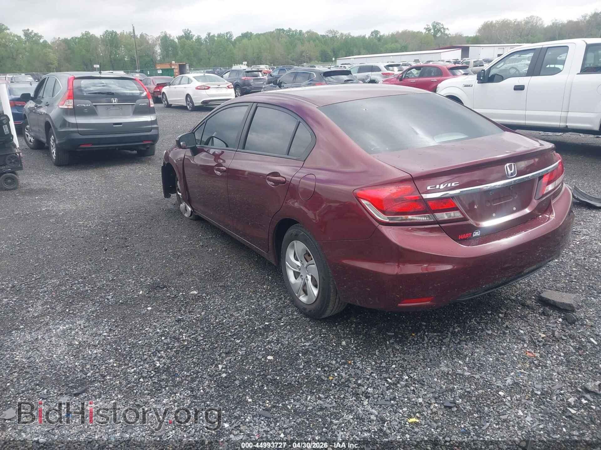 2014 HONDA CIVIC - VIN: 19XFB2F52EE070570 - Фото 3