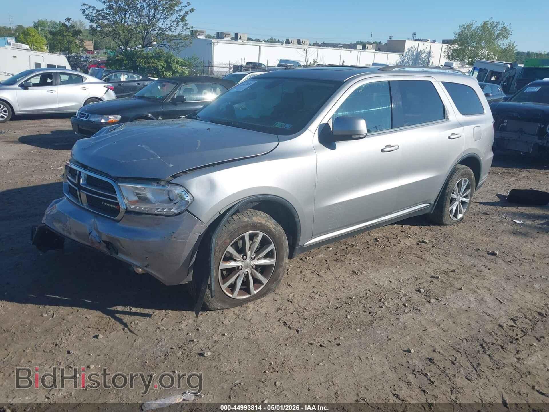 2014 DODGE DURANGO - VIN: 1C4RDJDG2EC267476 - Фото 2