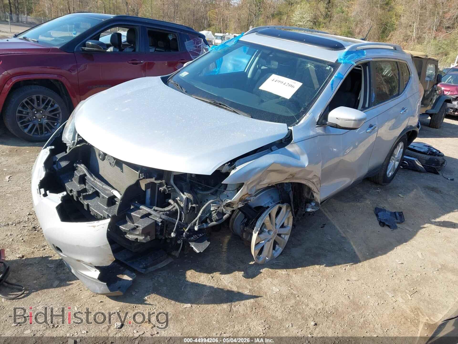 2014 NISSAN ROGUE - VIN: 5N1AT2MV7EC758237 - Фото 2
