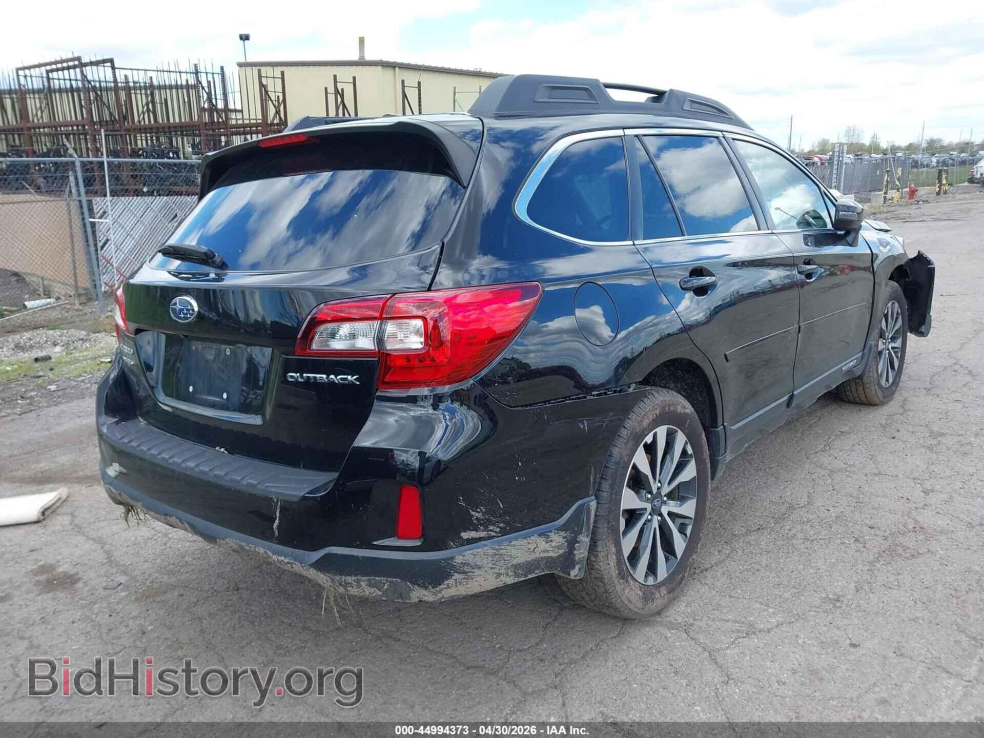2015 SUBARU OUTBACK - VIN: 4S4BSBLC8F3205217 - Фото 4