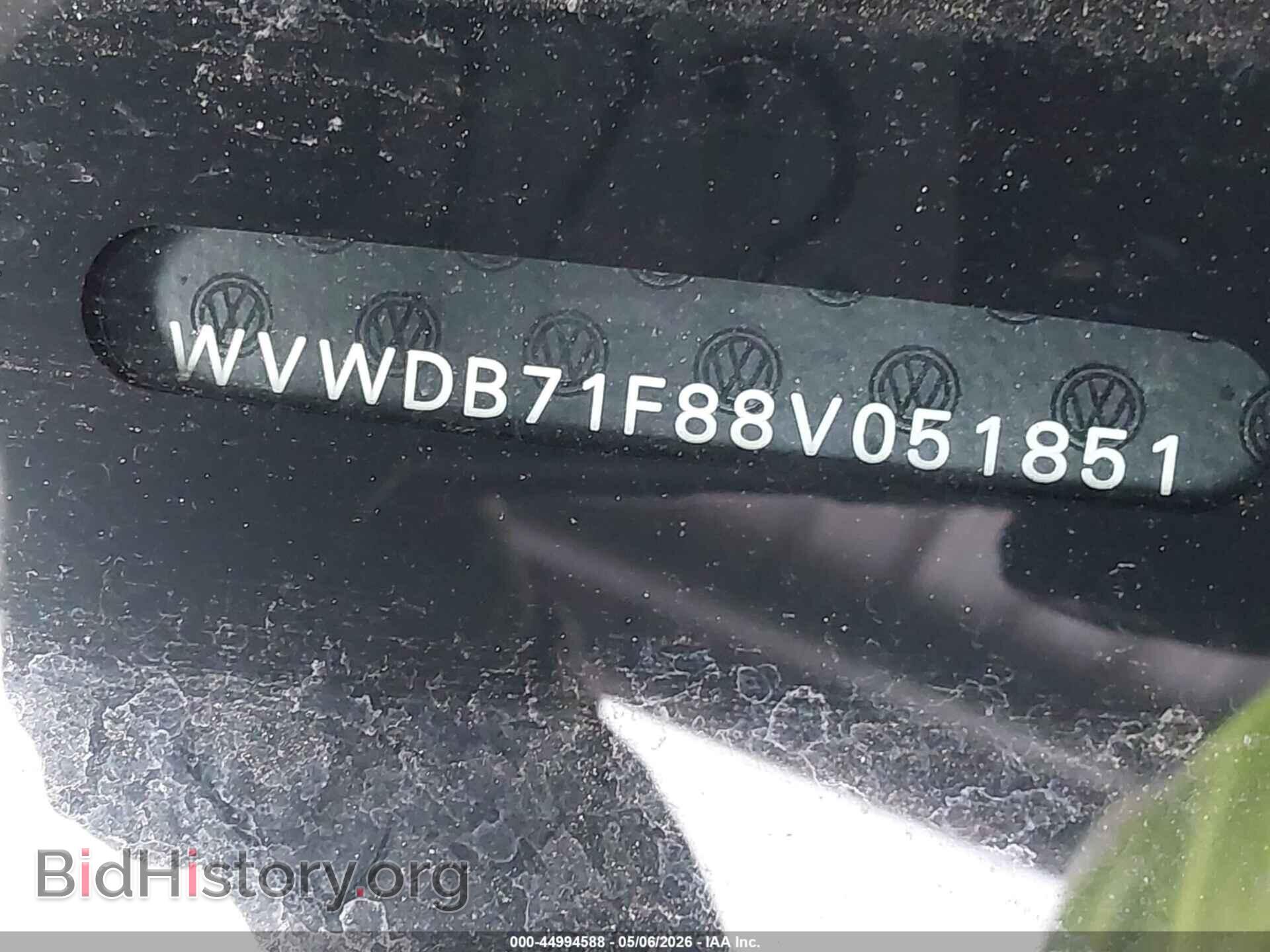 2008 VOLKSWAGEN EOS - VIN: WVWDB71F88V051851 - Фото 9